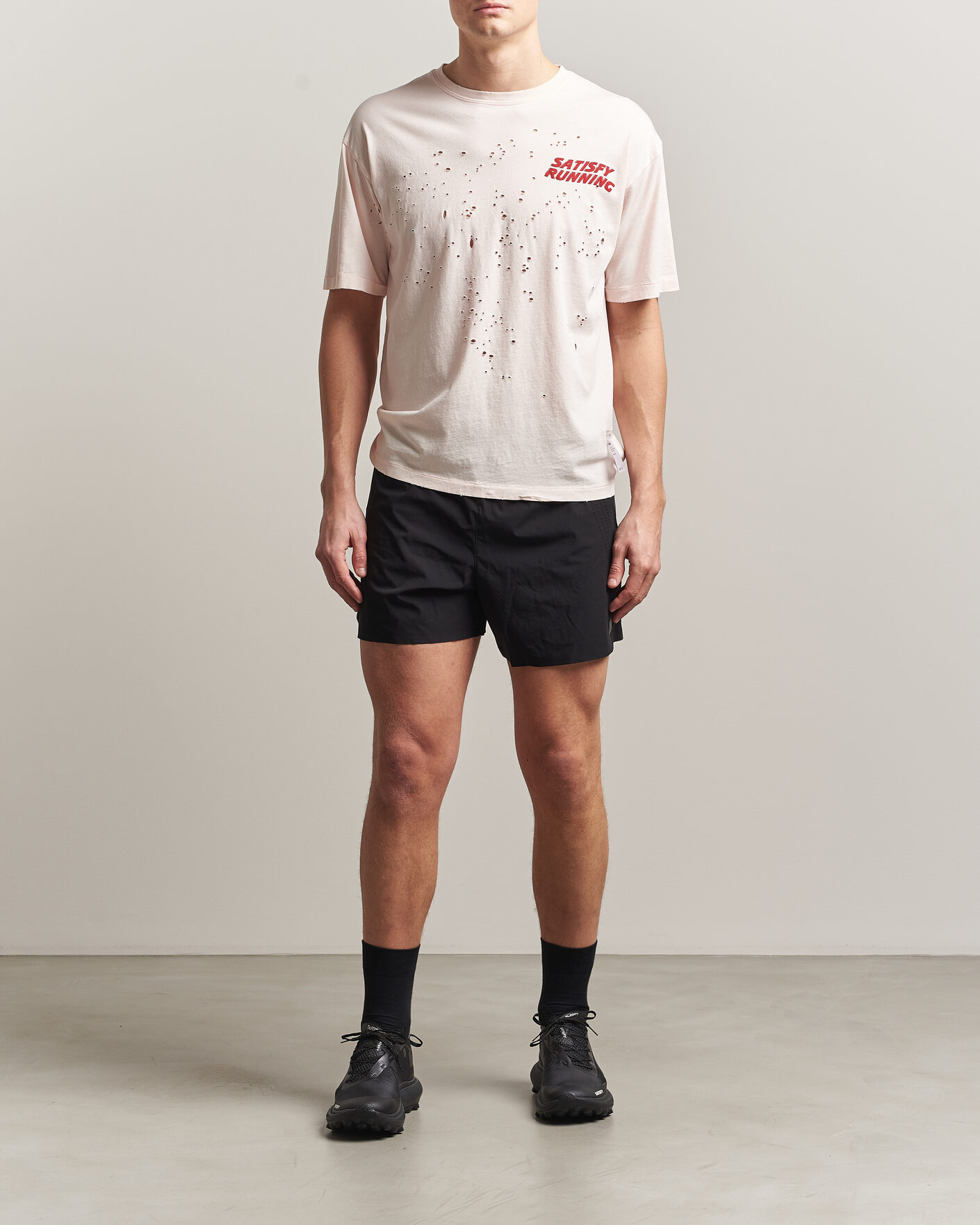 Homme | T-shirts | Satisfy | MothTech T-Shirt Sun Bleached Rosewater