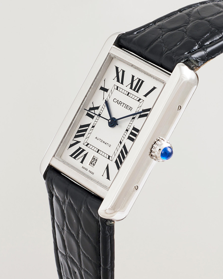 Homme | Cartier Pre-Owned Tank Solo XL | Cartier Pre-Owned | Tank Solo XL
