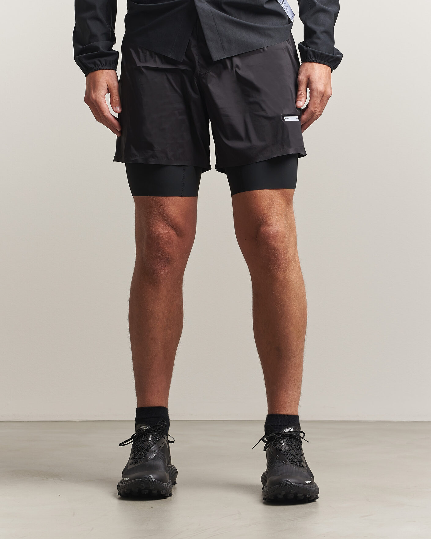 Homme | Shorts | Satisfy | TechSilk 8 Inch Shorts Black