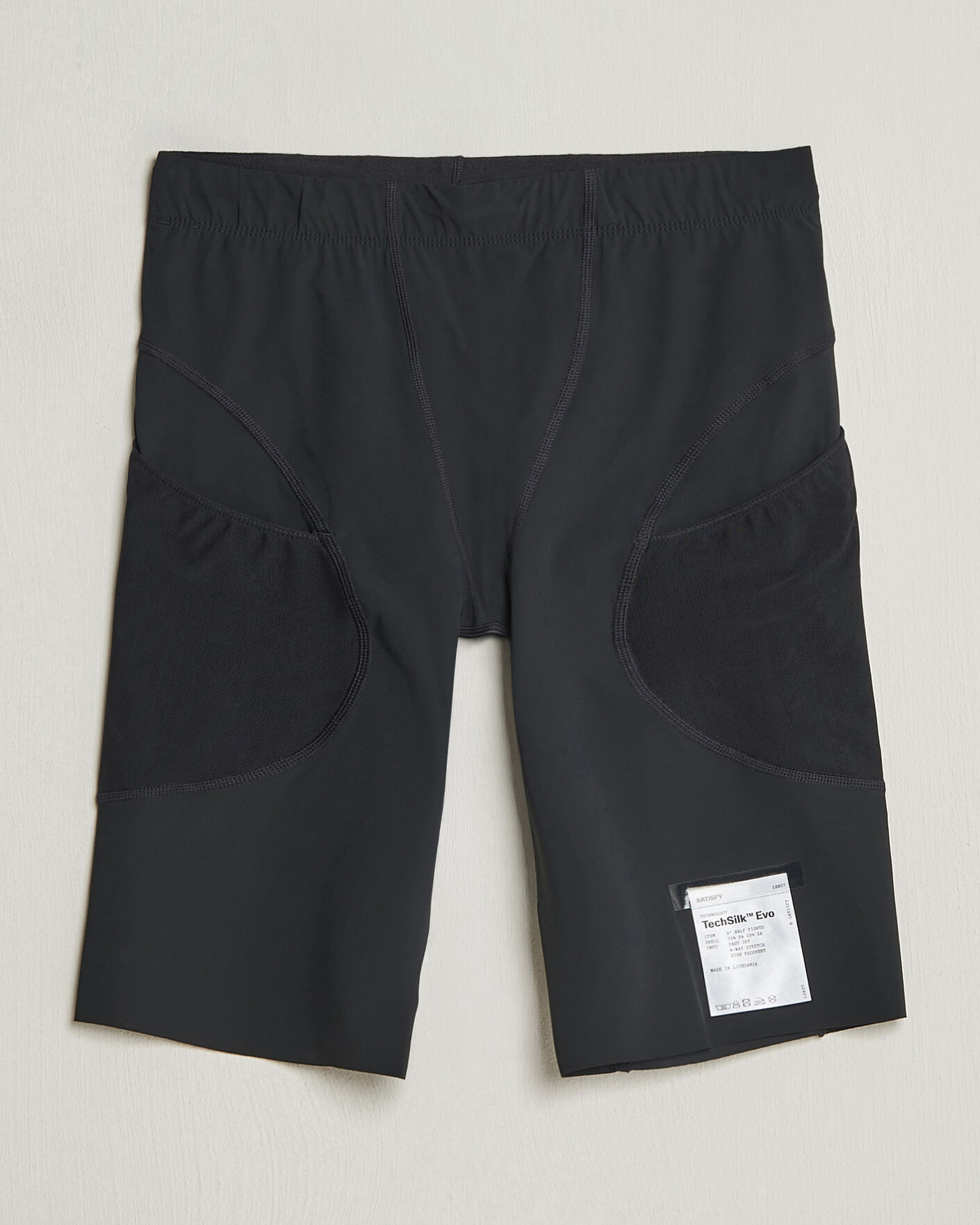 Heren | Korte broek | Satisfy | TechSilk Evo 9 Half Tight Black