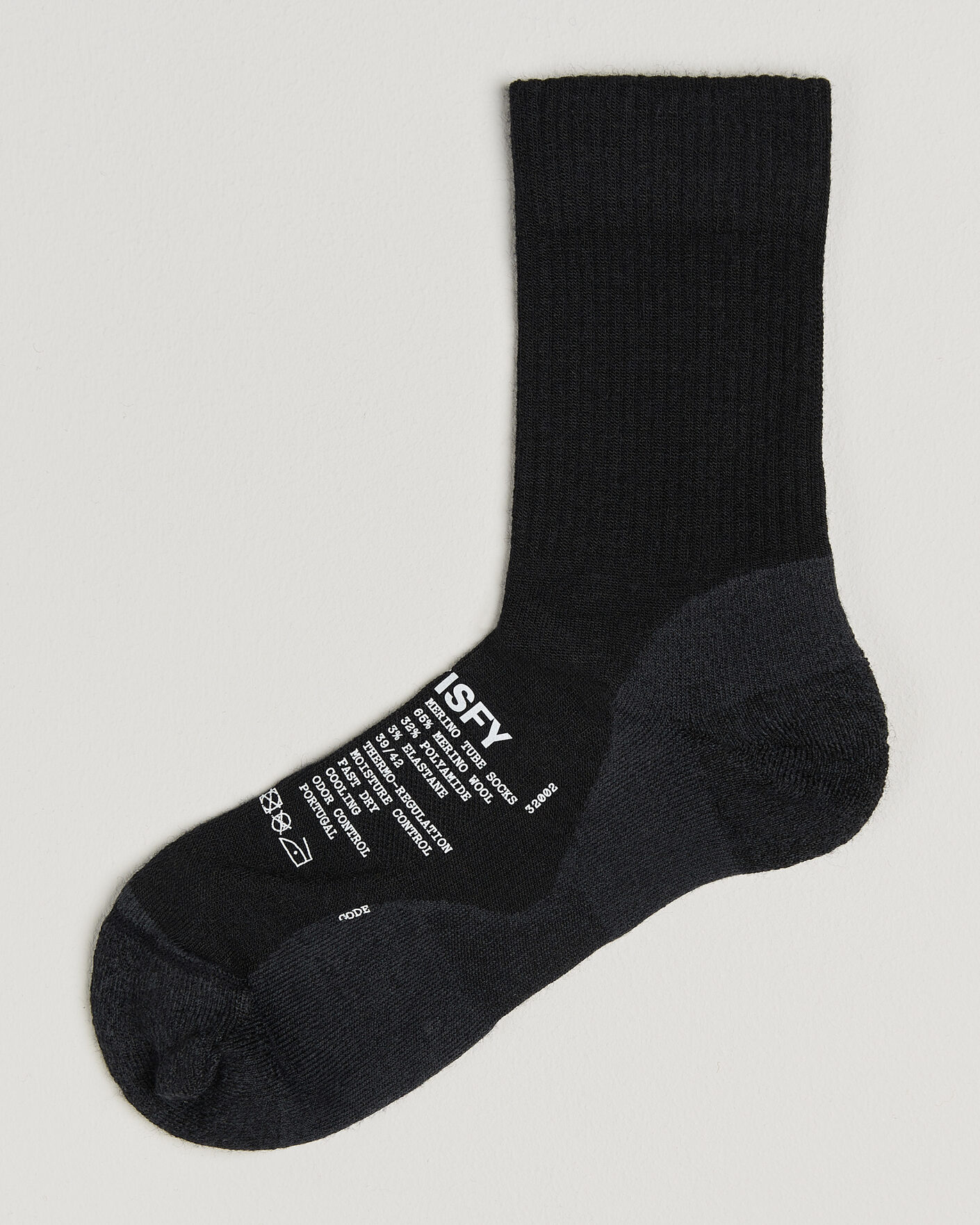 Heren | Ondergoed | Satisfy | Merino Tube Socks Black