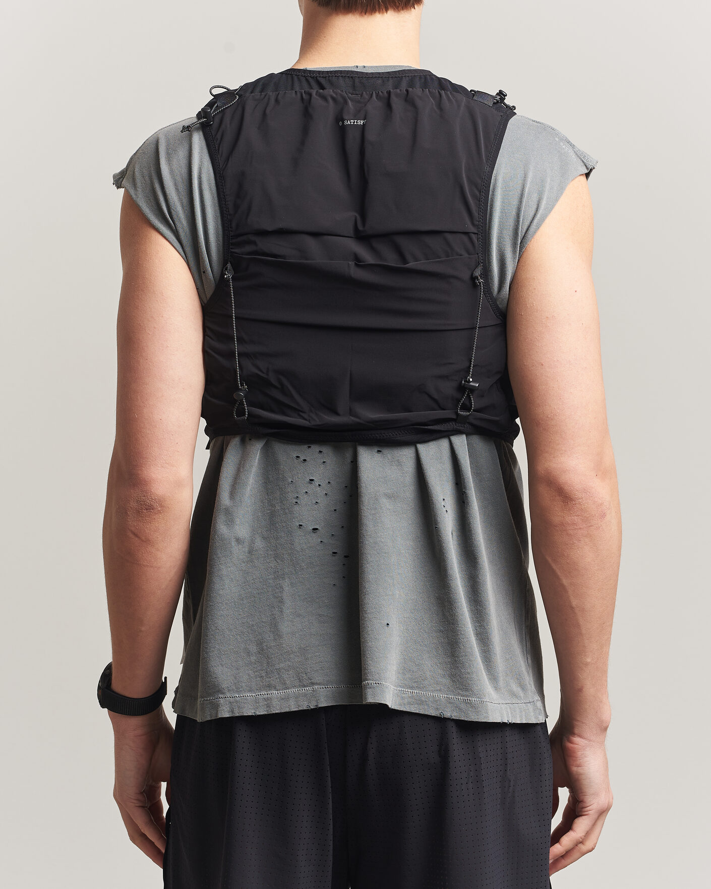 Homme | Accessoires actifs | Satisfy | Justice Cordura Hydration Vest 5L Black