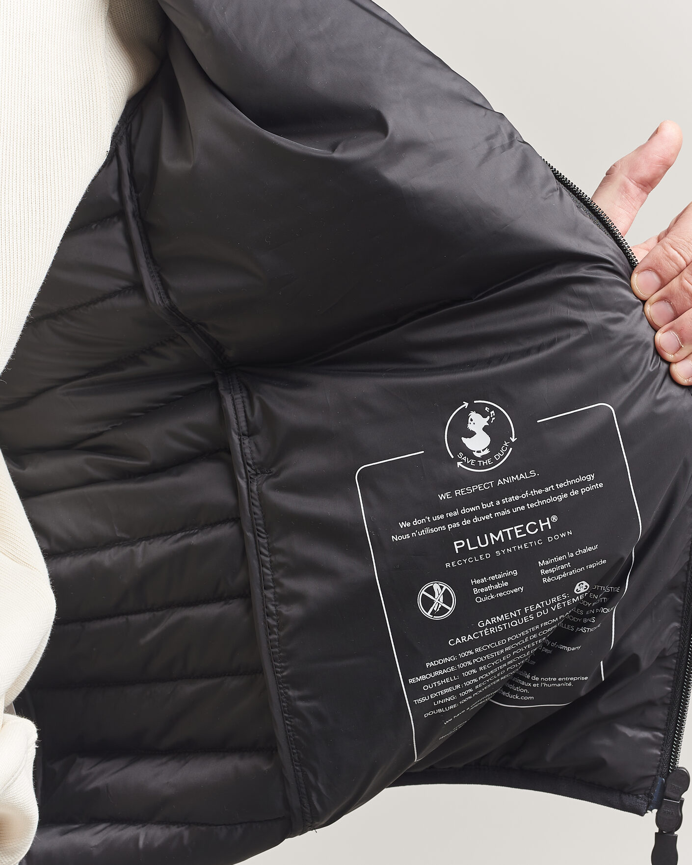 Homme | Manteaux Et Vestes | Save The Duck | Cole Lightweight Padded Jacket Black