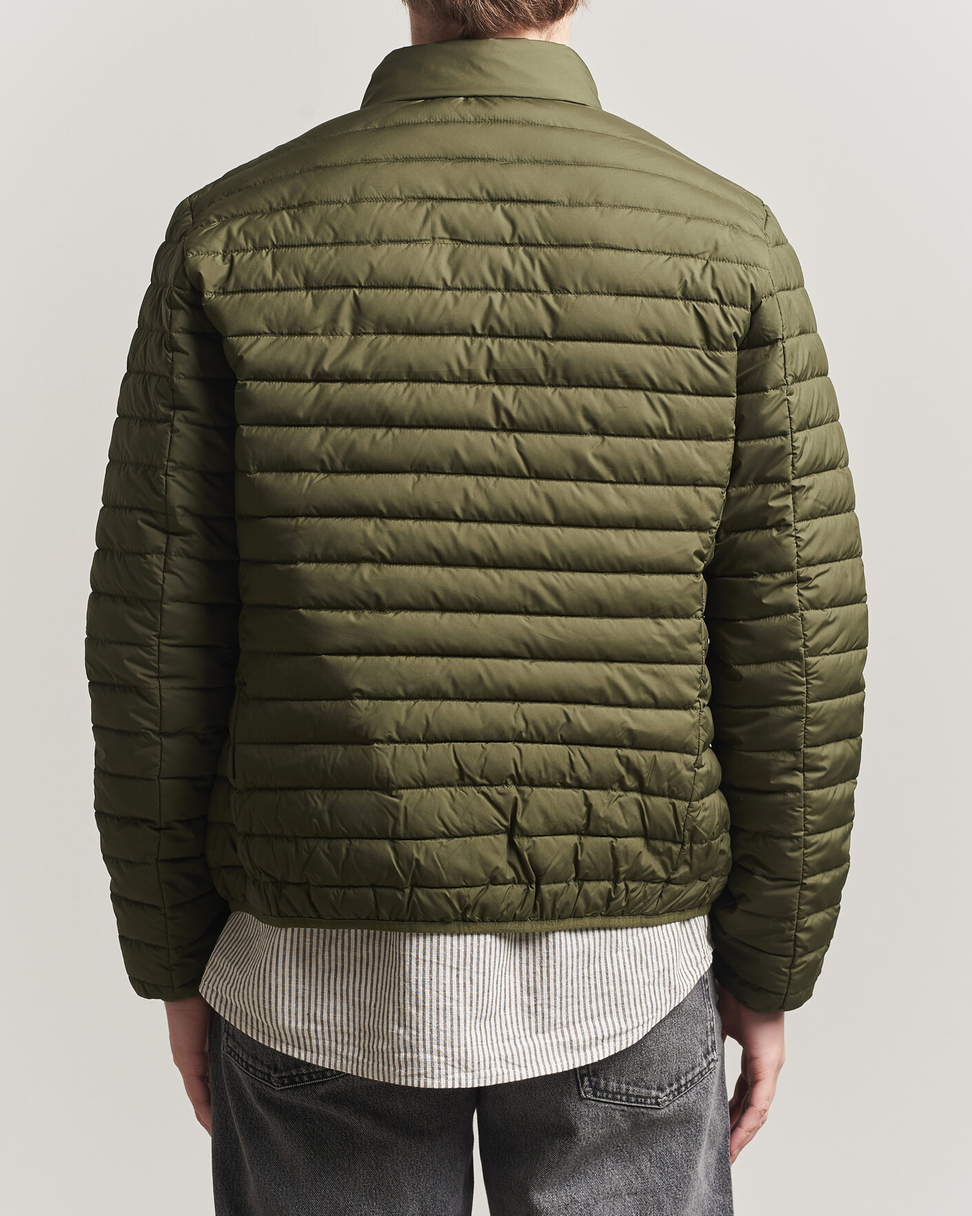Heren | Jassen | Save The Duck | Cole Lightweight Padded Jacket  Snake Green