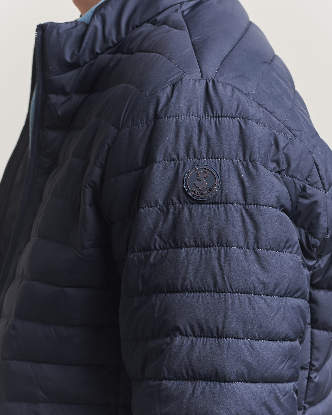 Heren | Jassen | Save The Duck | Cole Lightweight Padded Jacket Navy