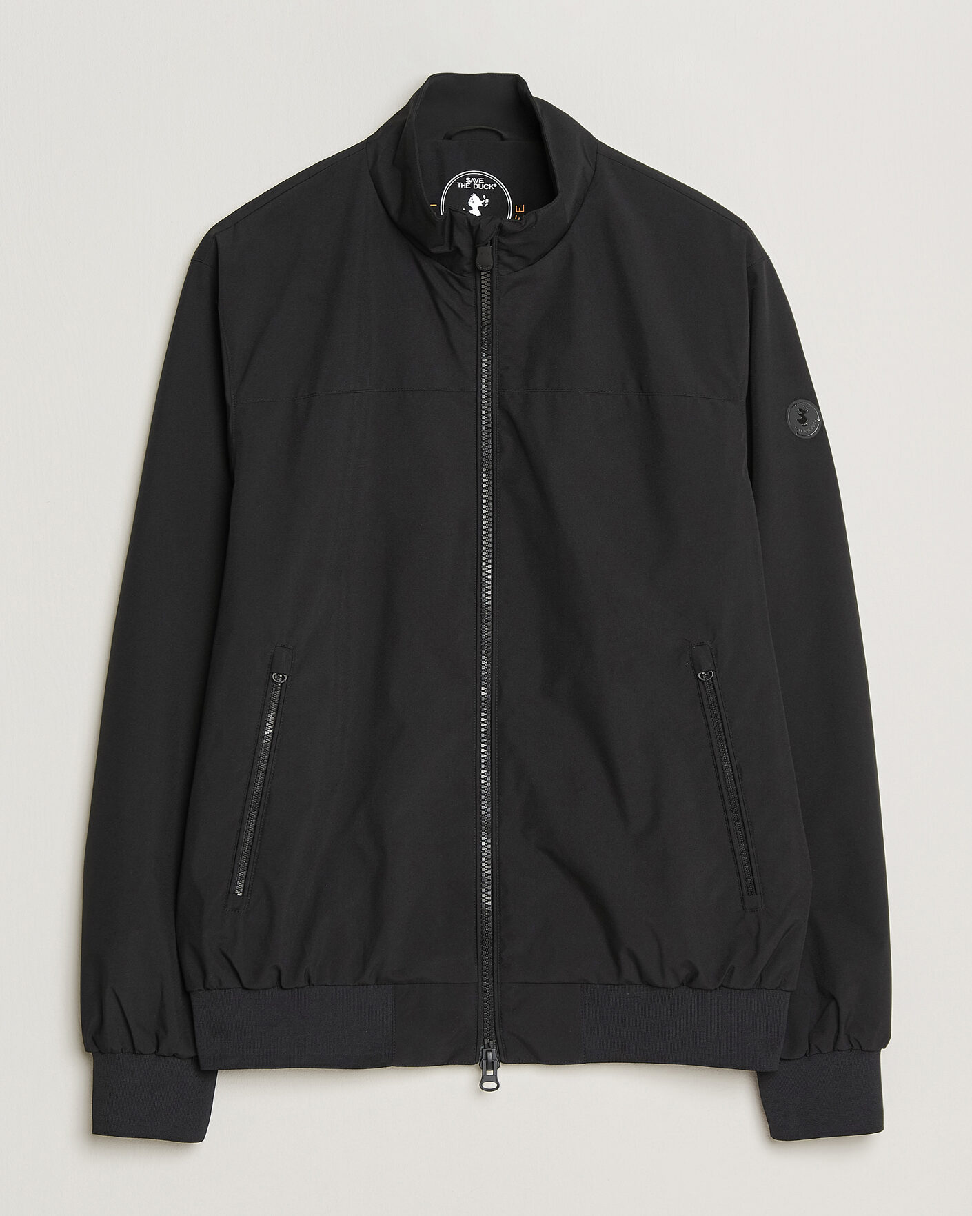 Heren | Jassen | Save The Duck | Finlay Nylon Harrington Jacket Black