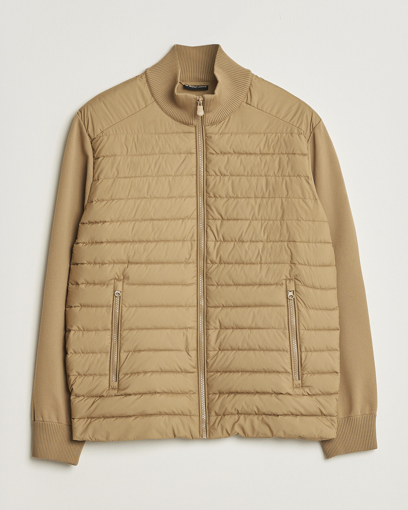 Heren | Jassen | Save The Duck | Sedum Lightweight Padded Hybrid Jacket Khaki Brown