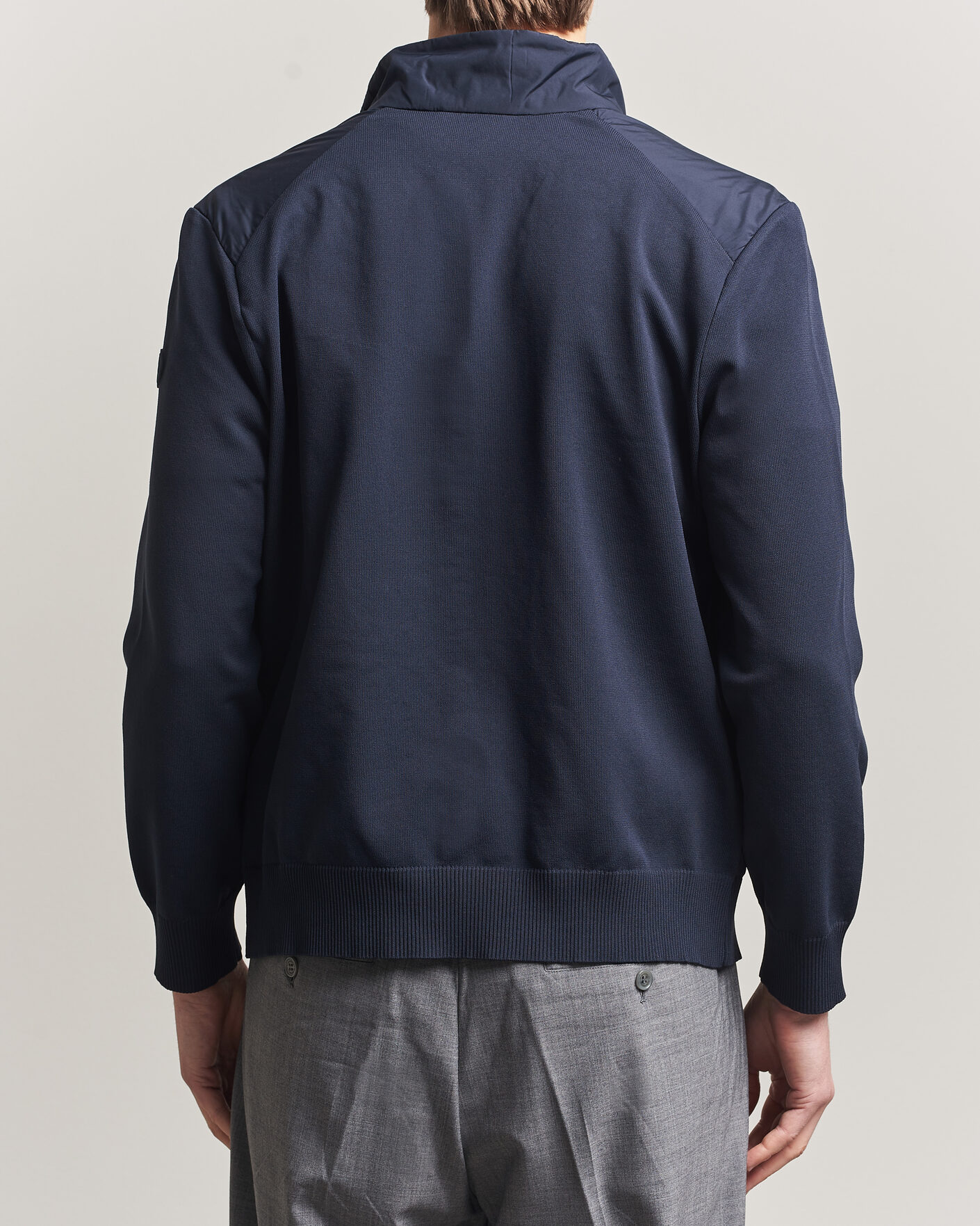 Heren | Jassen | Save The Duck | Alfo Hybrid Jacket Navy Blue
