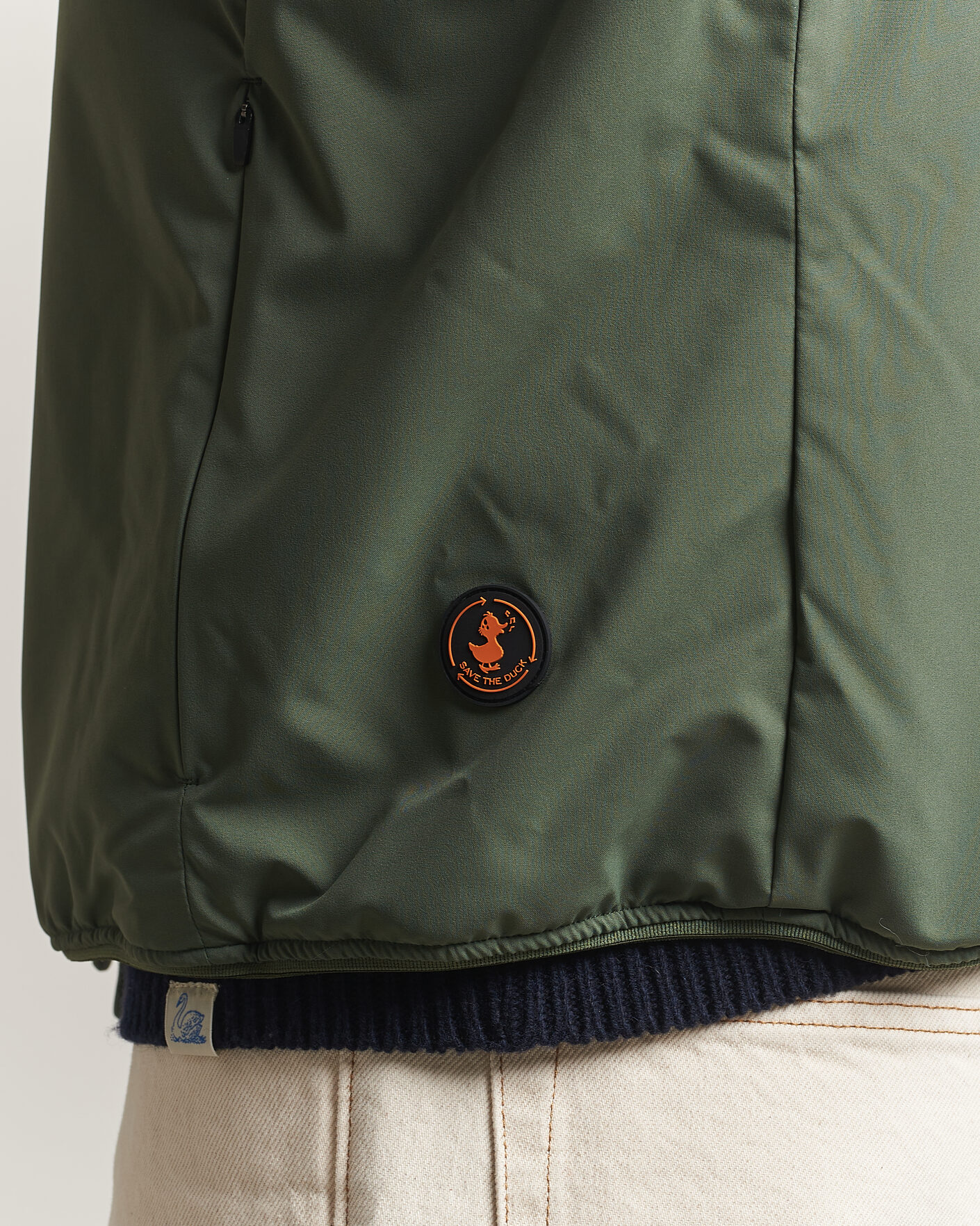 Heren | Gilets | Save The Duck | Joe Wind/Water Resistant Vest Thyme Green