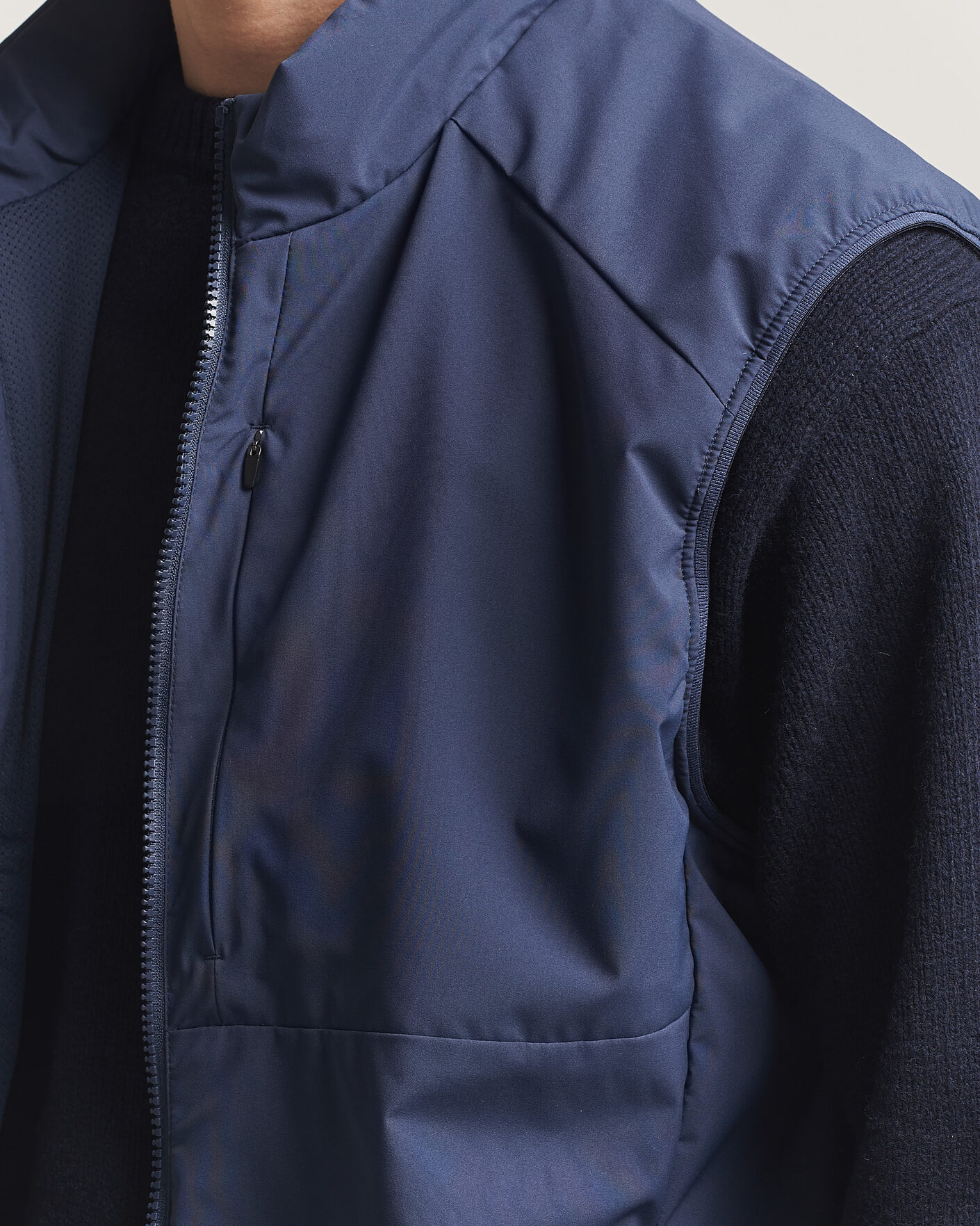 Homme | Gilets | Save The Duck | Joe Wind/Water Resistant Vest Navy Blue