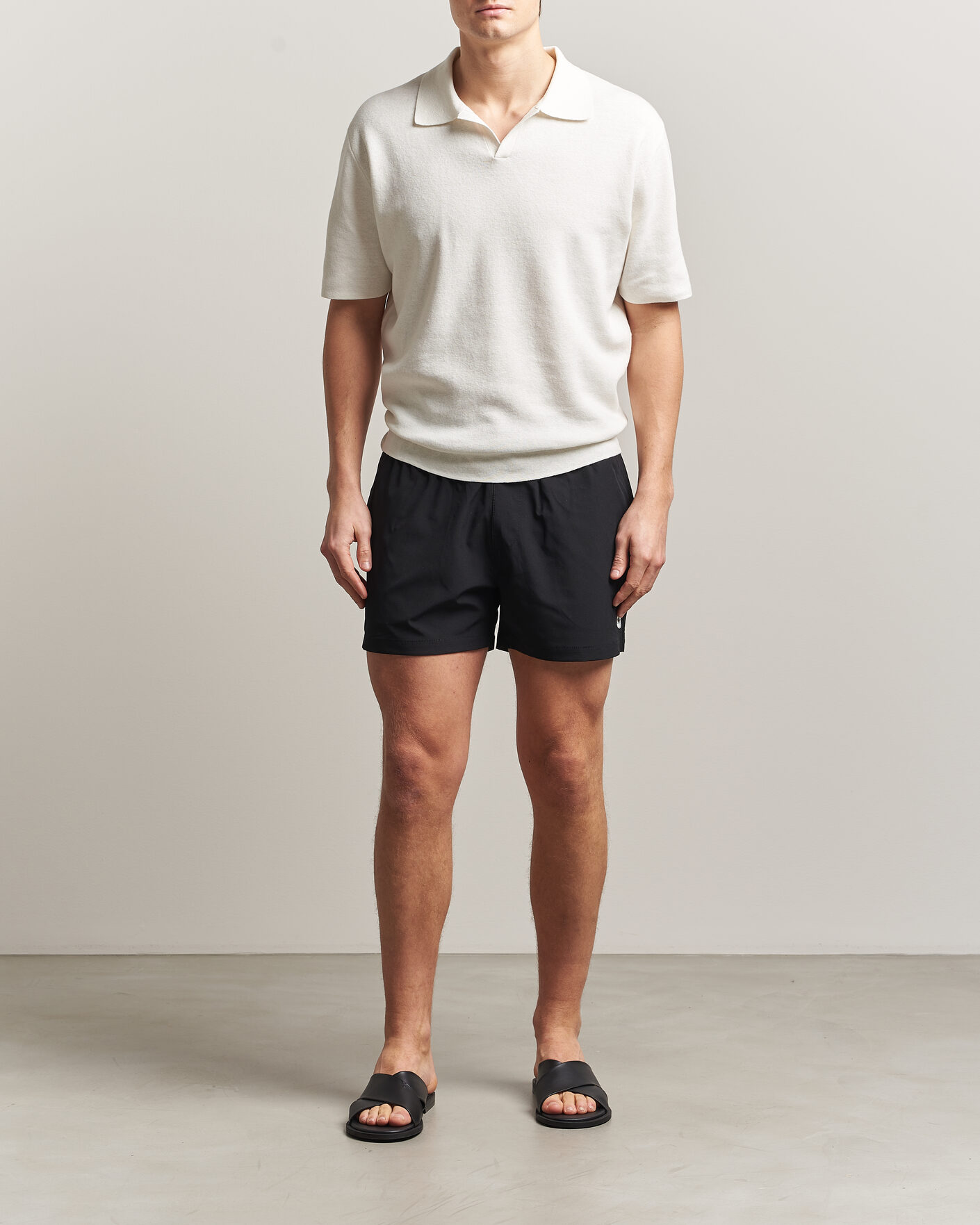 Homme | Maillots De Bain | Save The Duck | Plain Drawstring Swimshorts Black