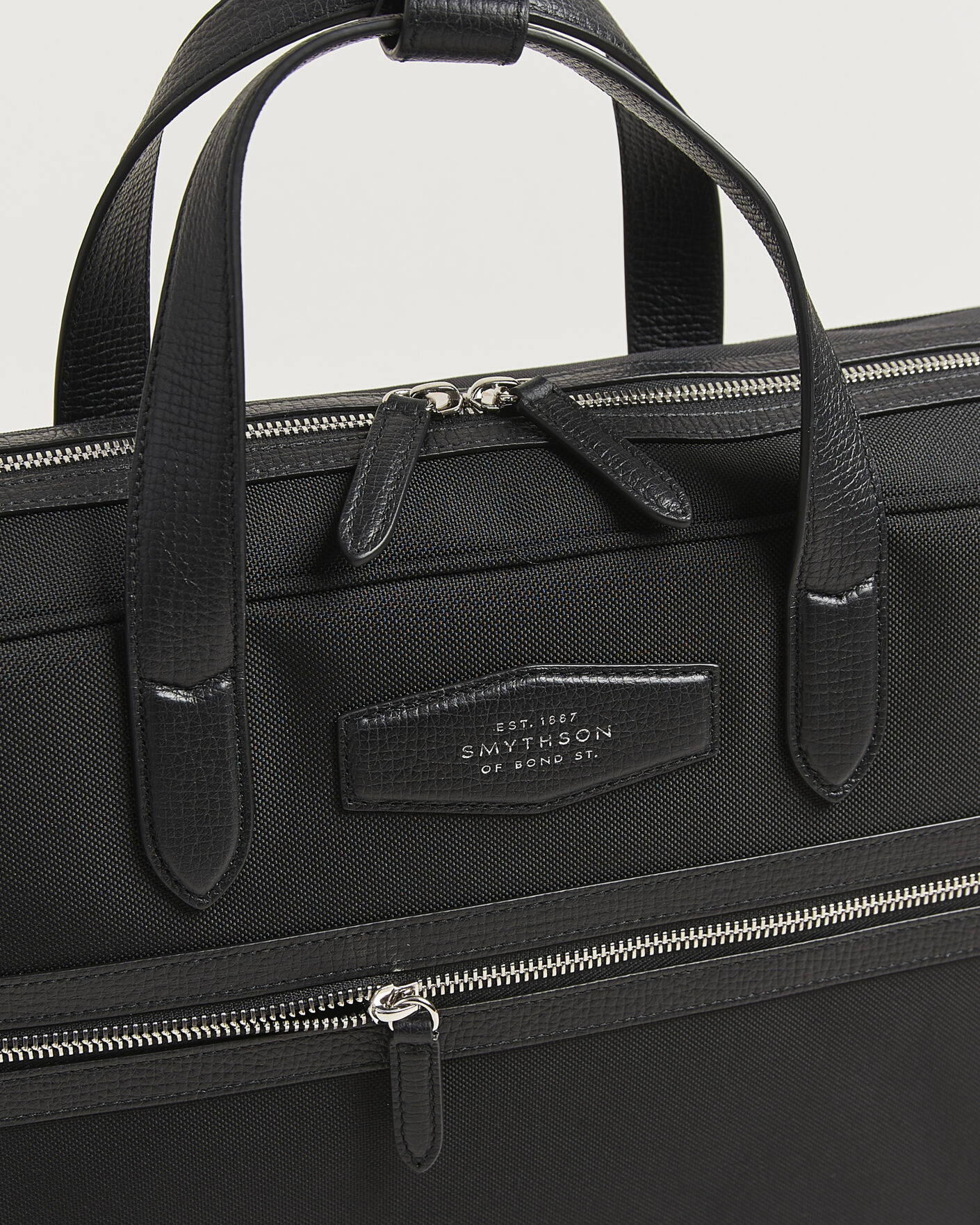 Homme | Sacs | Smythson | Canvas Norton Briefcase Black