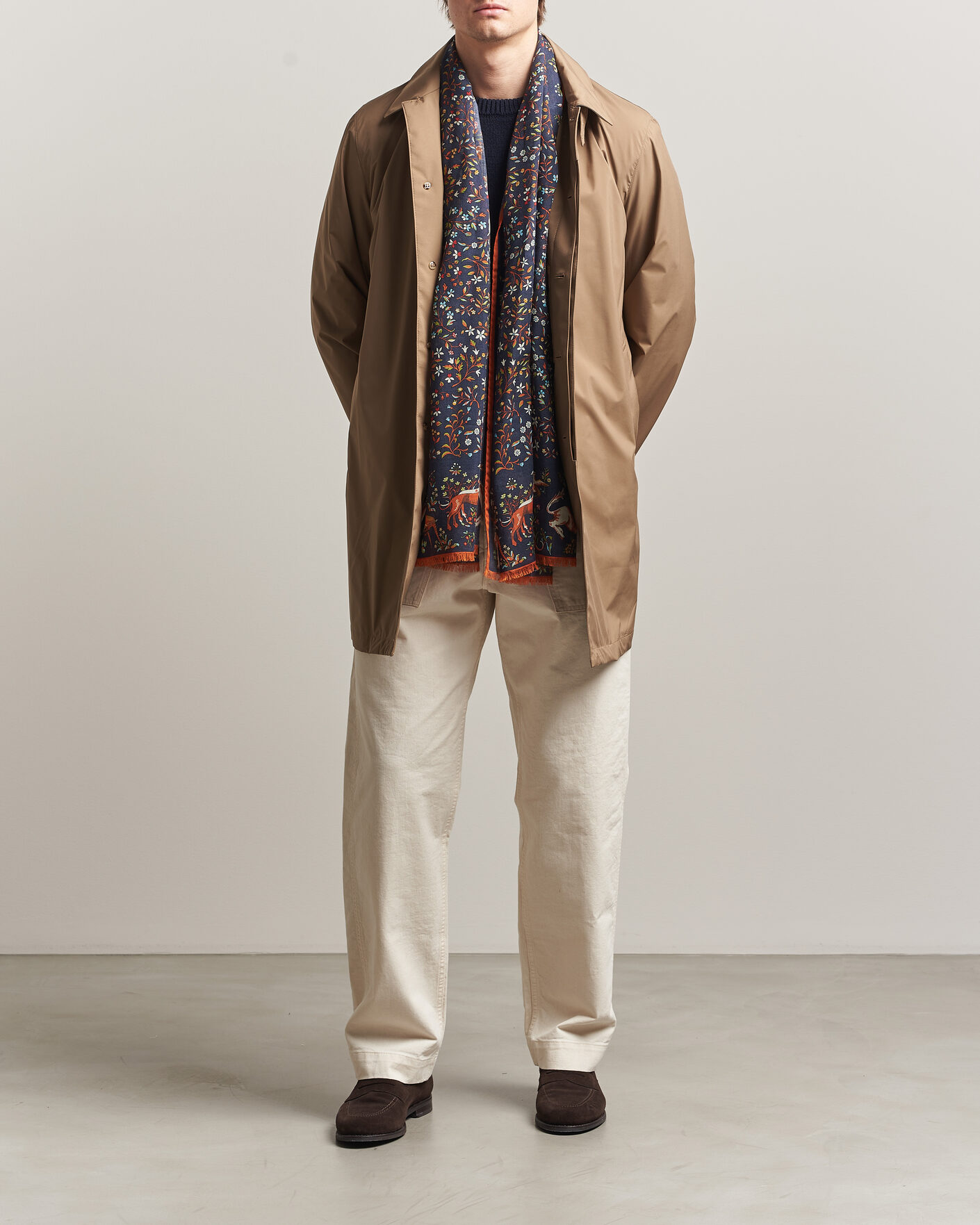 Homme | Manteaux Et Vestes | Valstar | Milano Rain Coat Avana