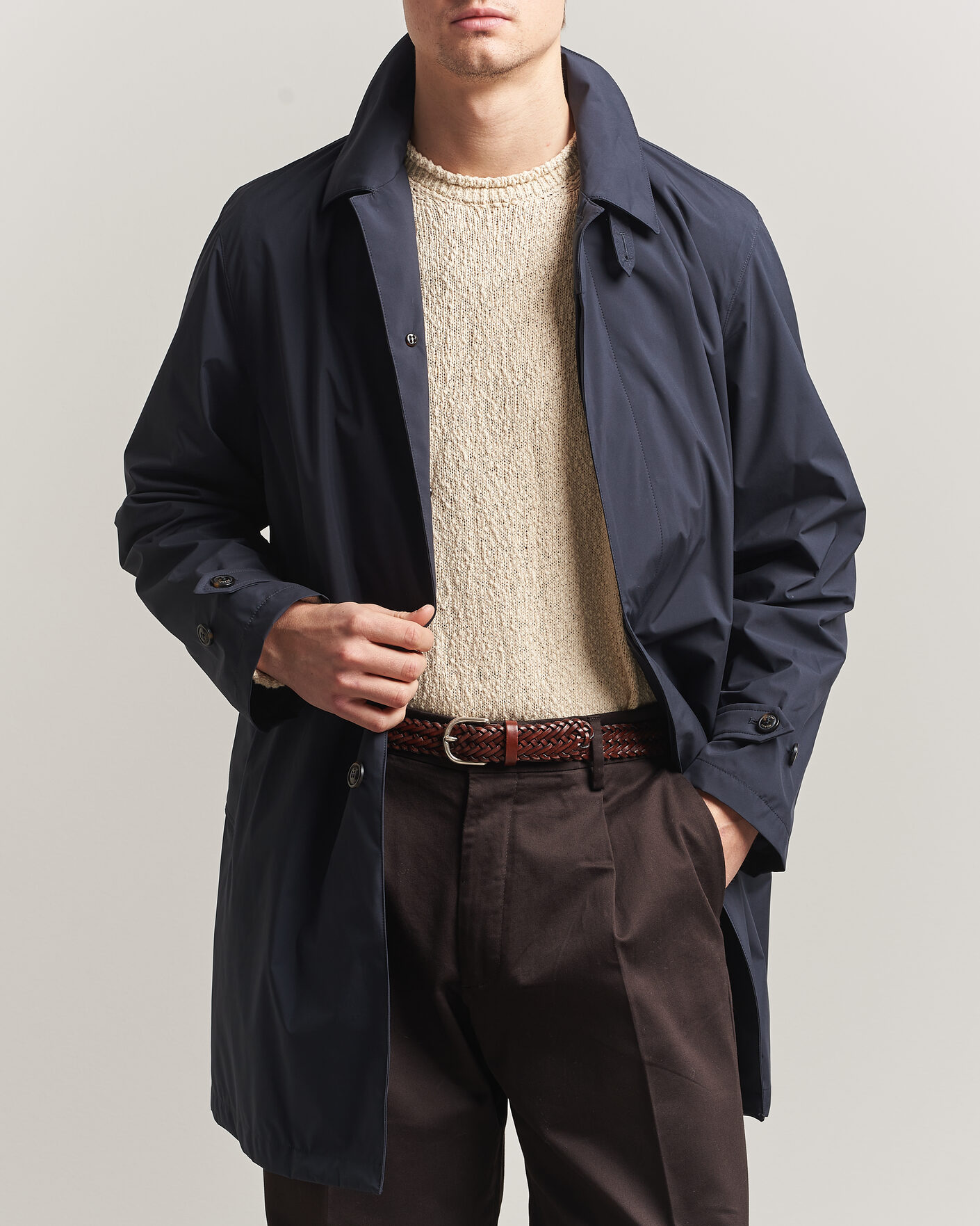 Homme | Manteaux Et Vestes | Valstar | Milano Rain Coat Navy