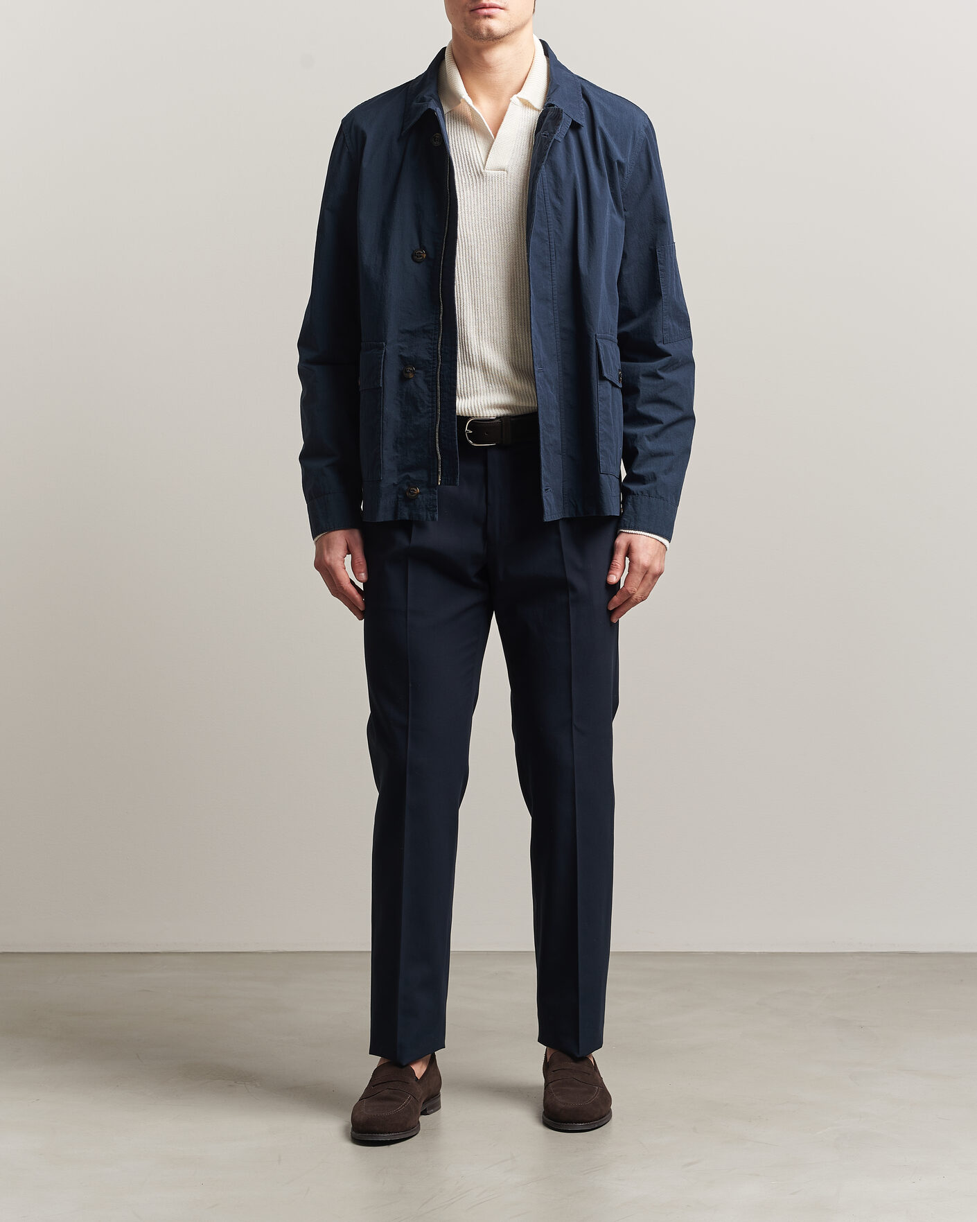 Heren | Jassen | Valstar | Cotton Work Jacket Navy