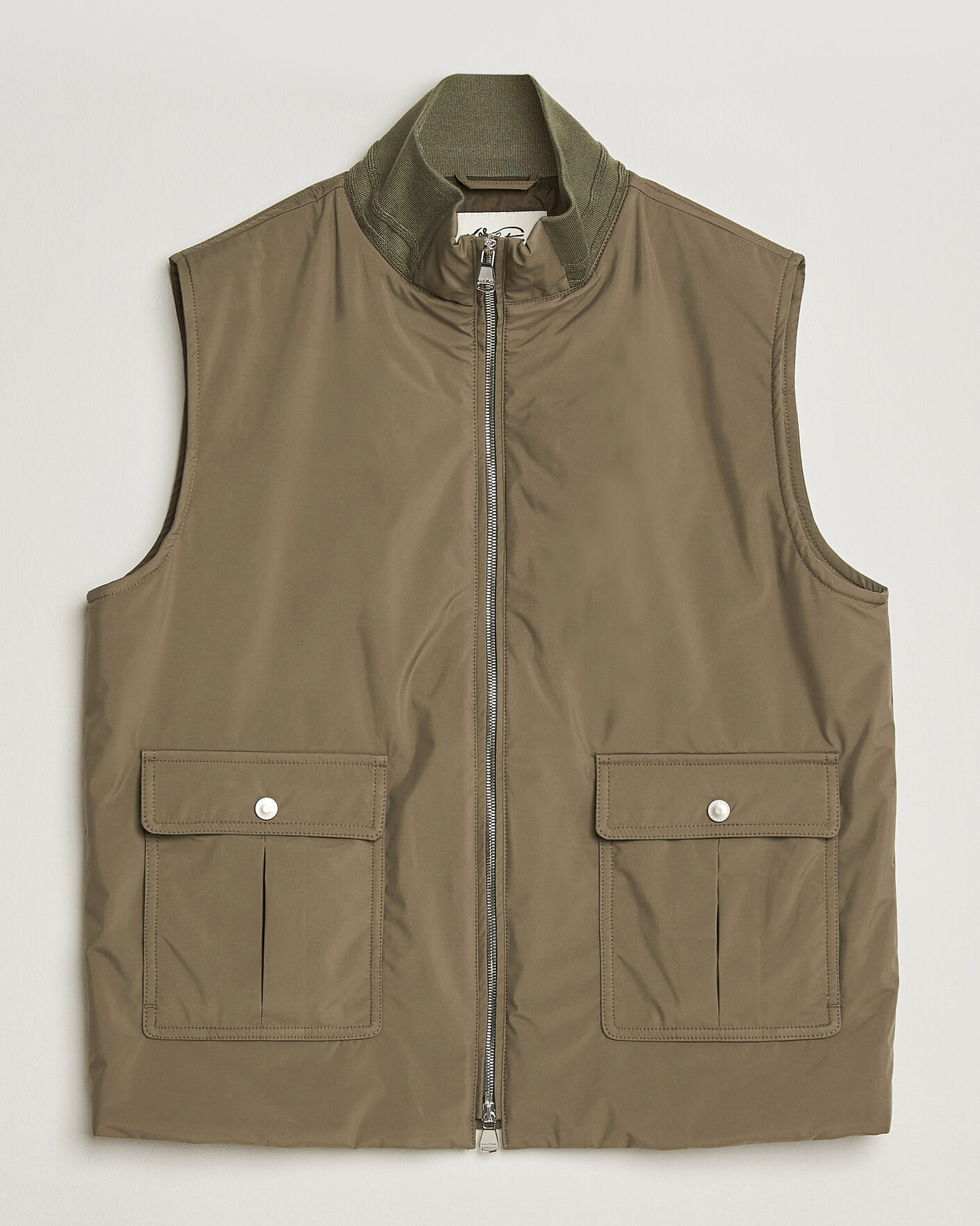 Heren | Gilets | Valstar | Nylon Zip Vest Military