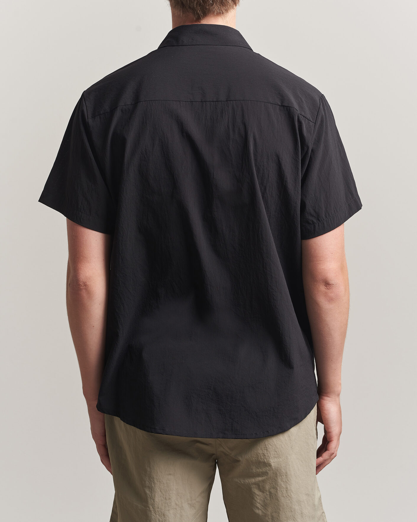 Heren | T-shirts | Snow Peak | Quick Dry Shirt Black