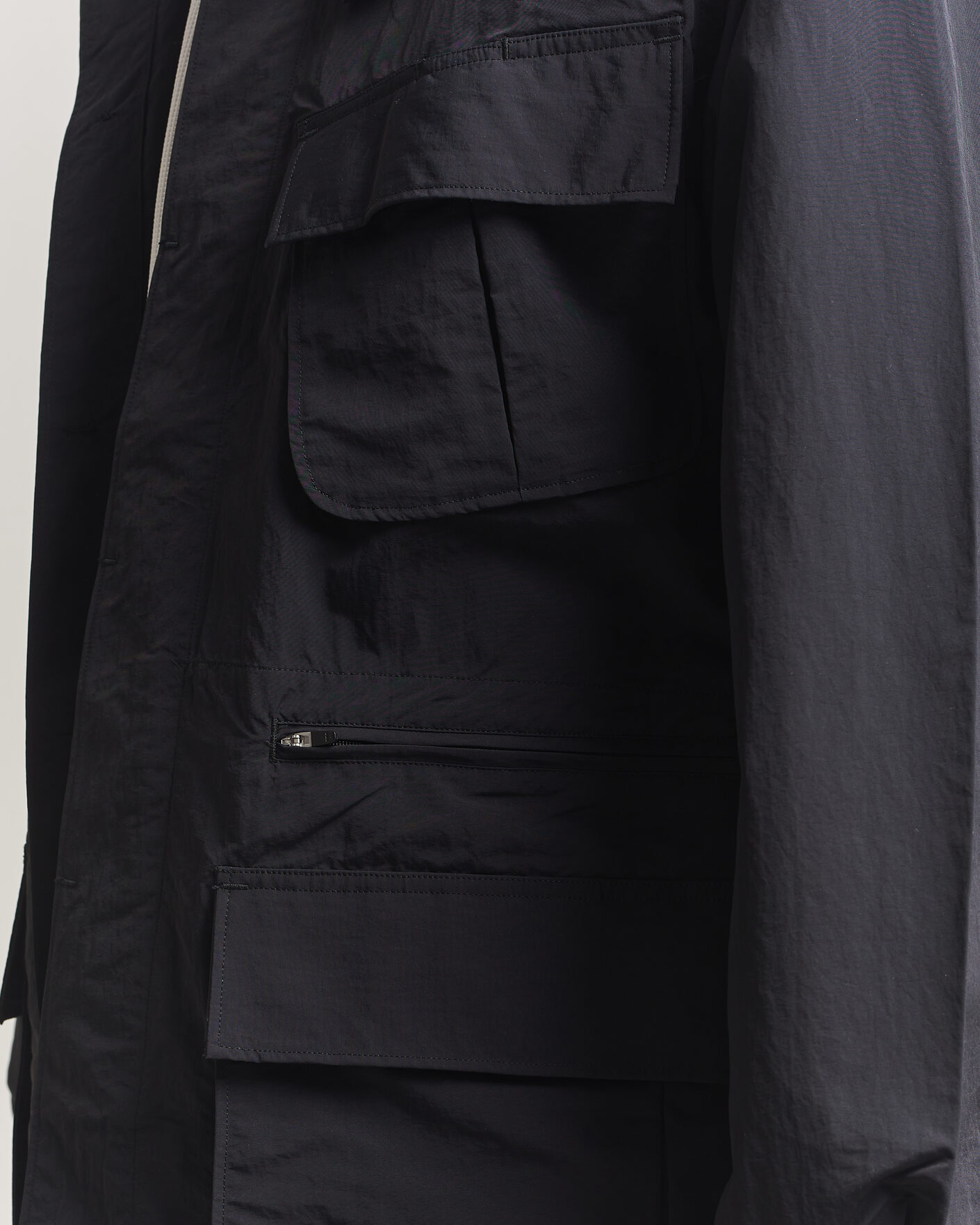 Homme | Manteaux Et Vestes | Snow Peak | Nylon Washer Jacket Black
