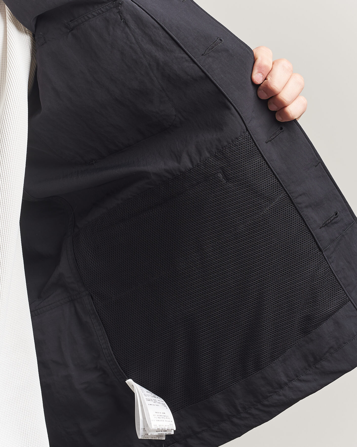 Homme | Manteaux Et Vestes | Snow Peak | Nylon Washer Jacket Black