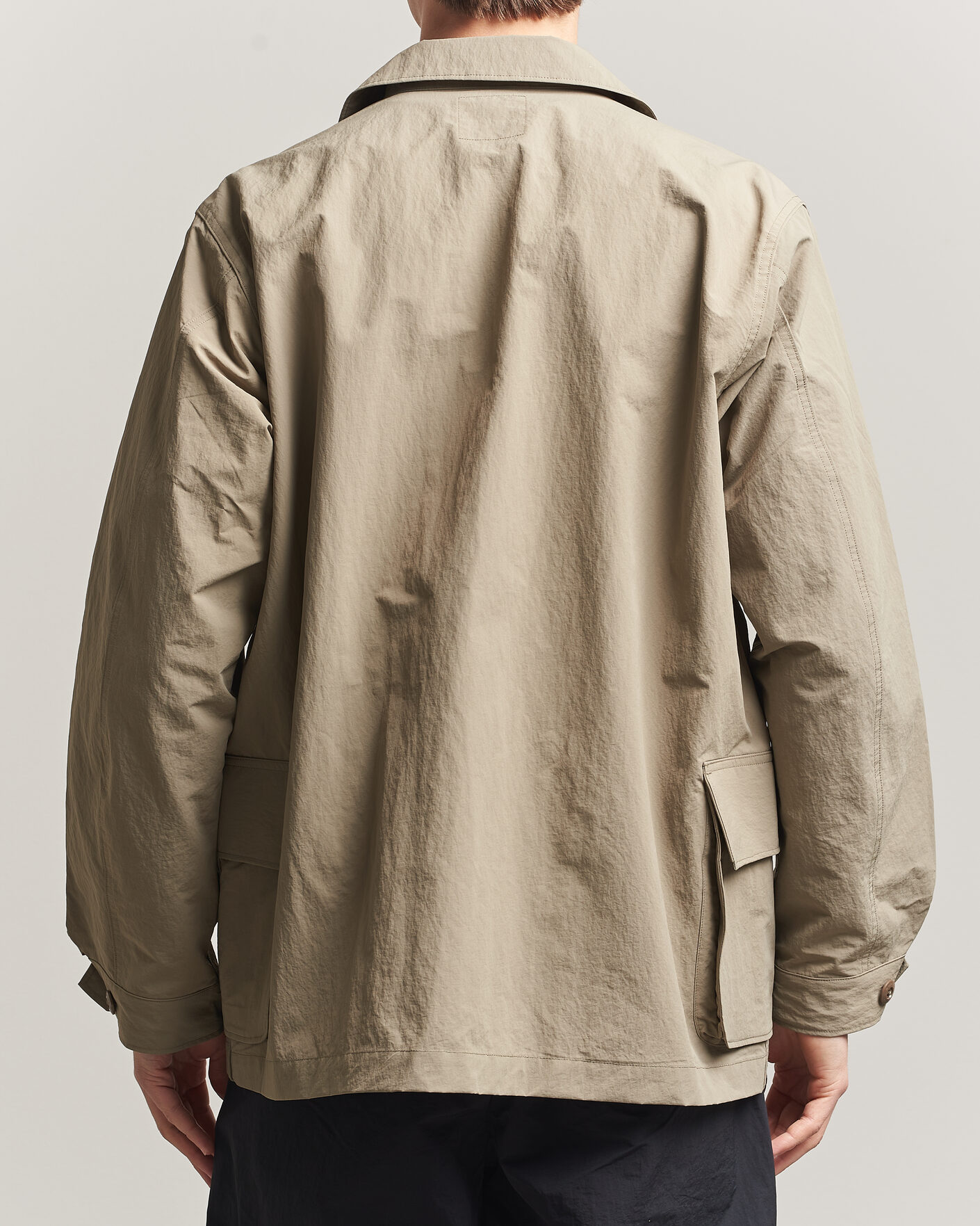 Homme | Manteaux Et Vestes | Snow Peak | Nylon Washer Jacket Greige