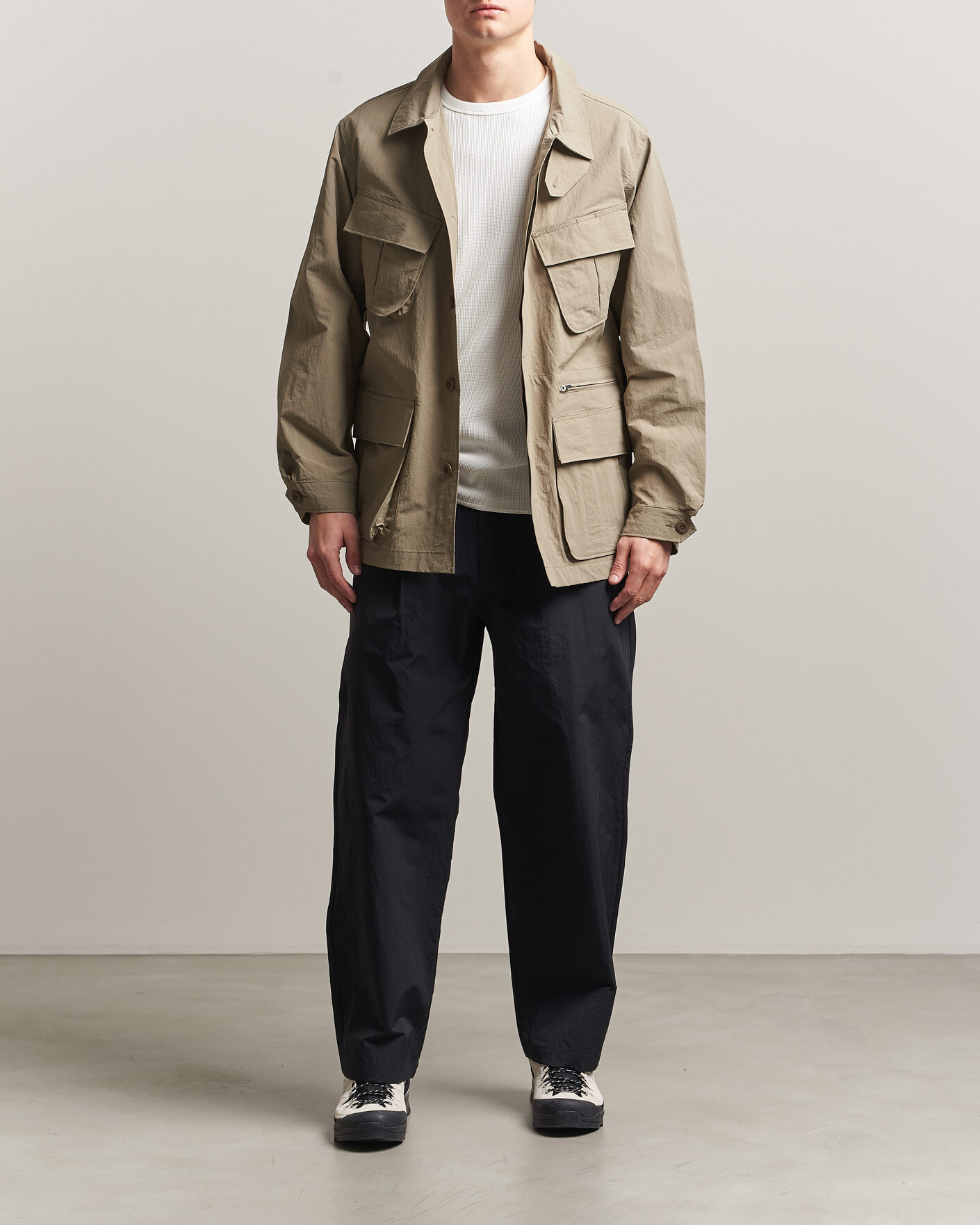 Heren | Broeken | Snow Peak | Nylon Washer Pants Black