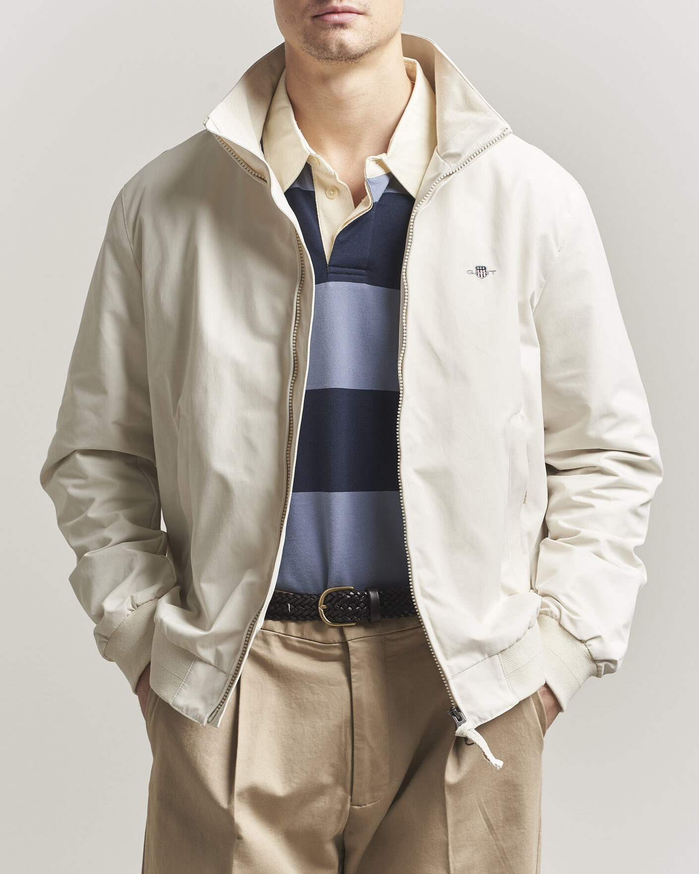 Heren | Jassen | Gant | Lightweight Hampshire Jacket Sand