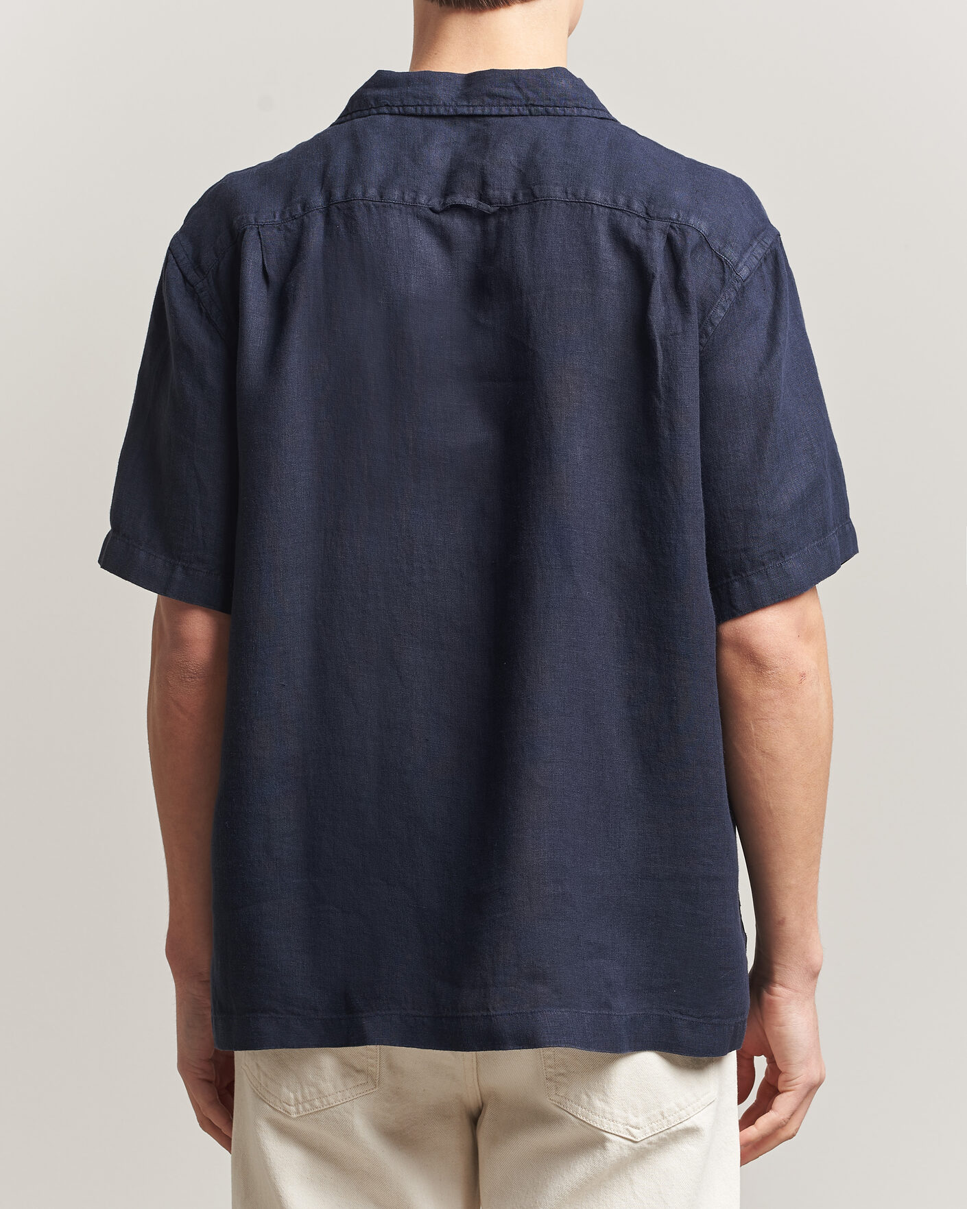 Heren | Overhemden | Gant | Regular Fit Garment Dyed Camp Shirrt Evening Blue