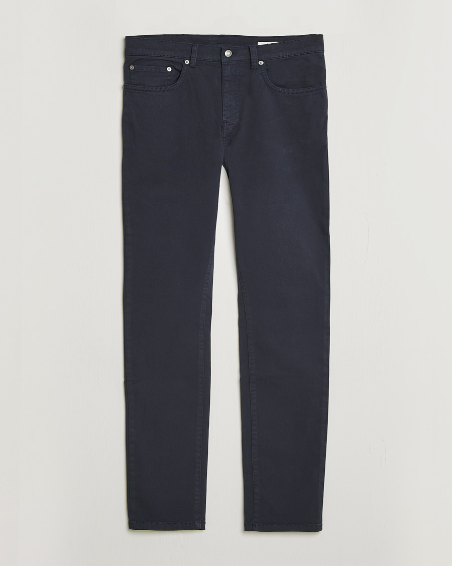 Homme | Pantalons | Gant | Slim Fit Desert 5-Pocket Pants Evening Blue