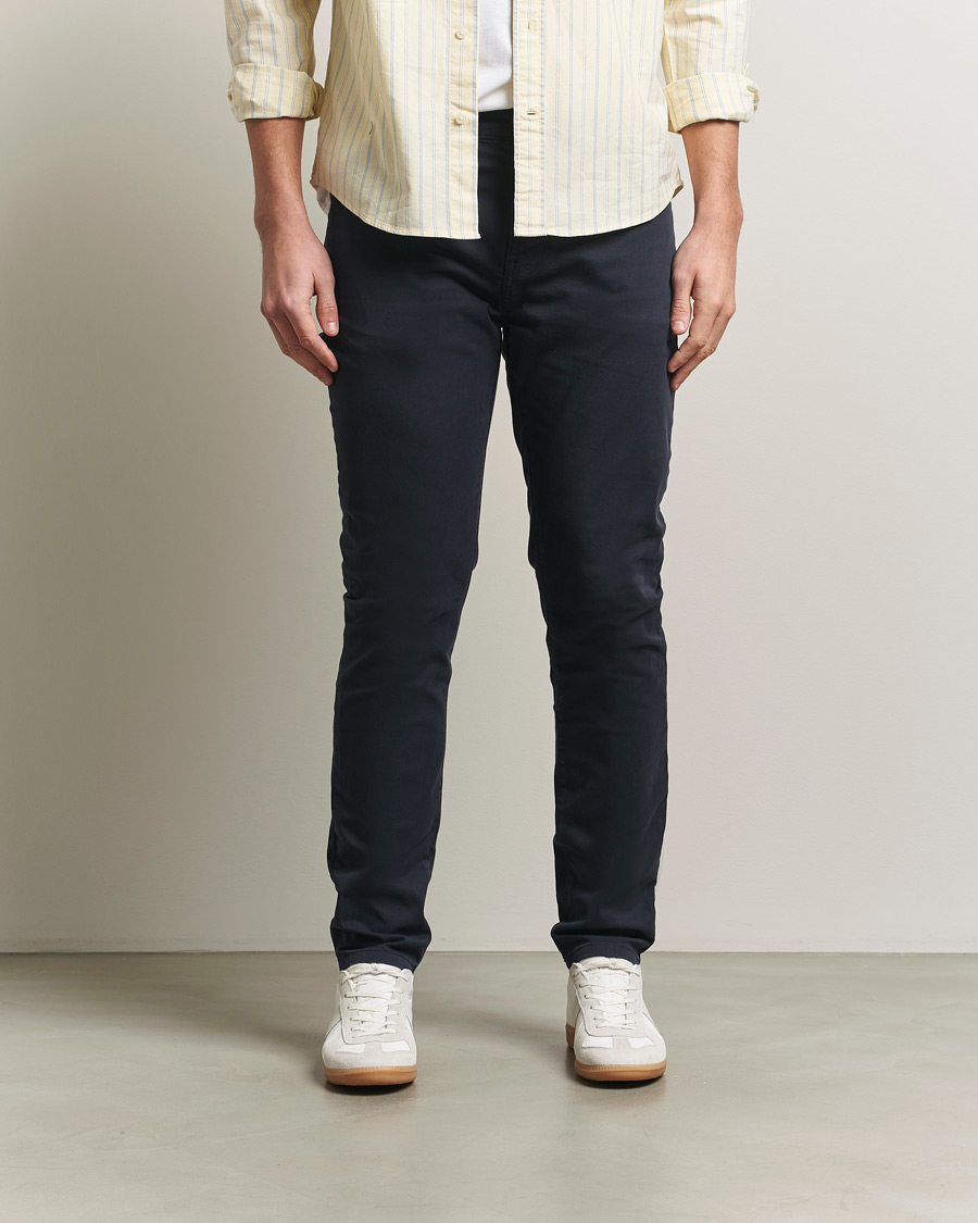 Homme | Pantalons | Gant | Slim Fit Desert 5-Pocket Pants Evening Blue