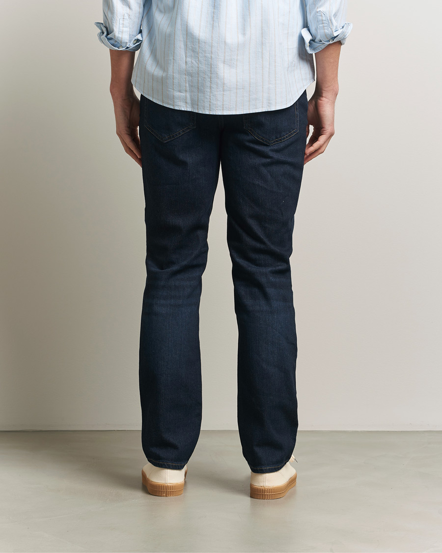 Heren | Broeken | Gant | Regular Fit Jeans Dark Blue Broken In