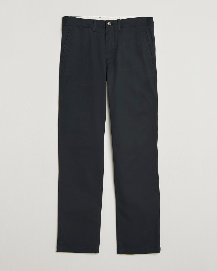 Heren | Broeken | GANT | Regular Fit Chinos Black