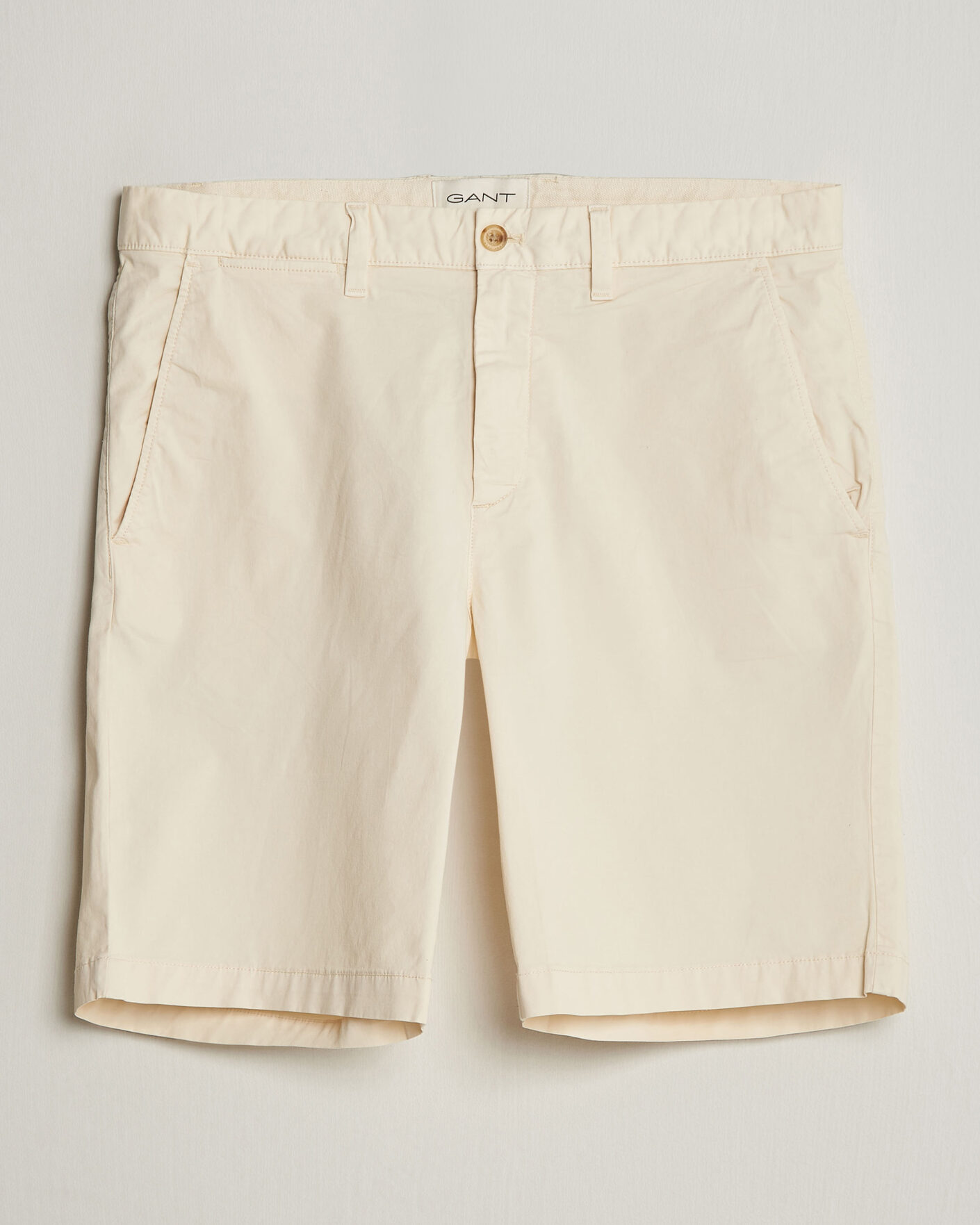 Heren | Korte broek | Gant | Regular Sunfaded Shorts Cream