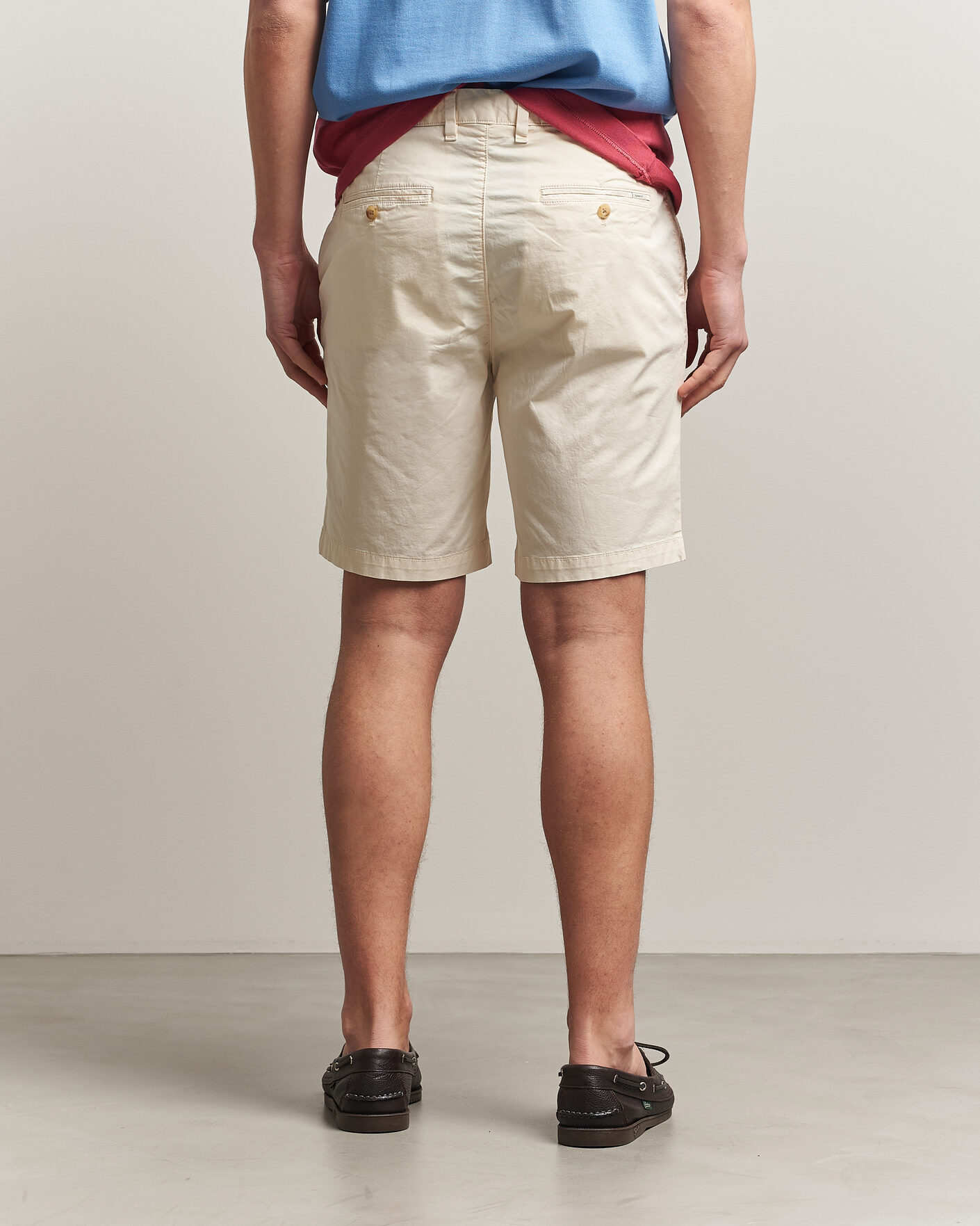 Heren | Korte broek | Gant | Regular Sunfaded Shorts Cream