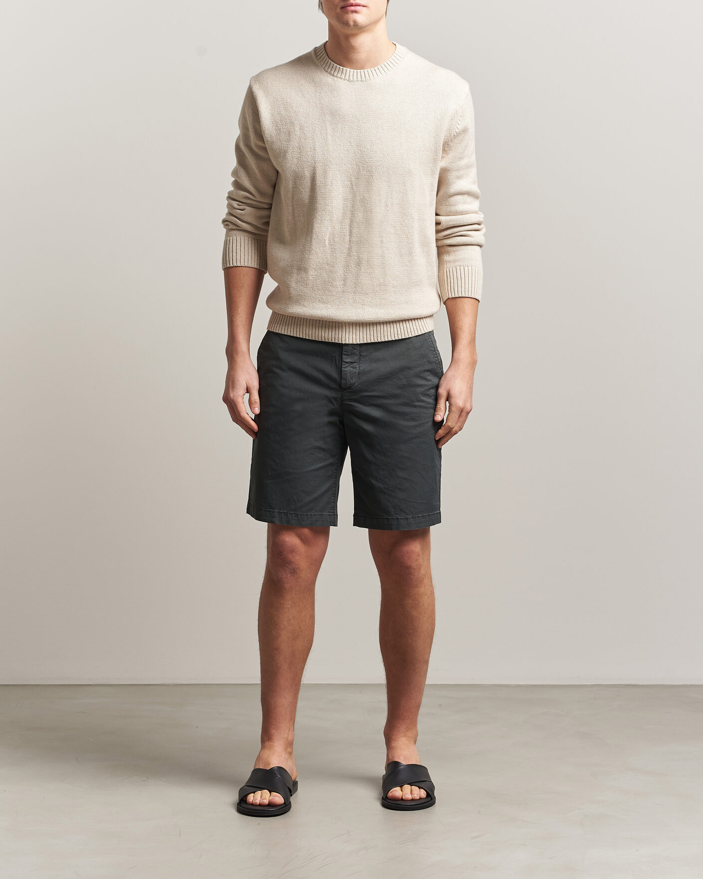 Homme | Shorts | Gant | Regular Sunfaded Shorts Washed Out Black