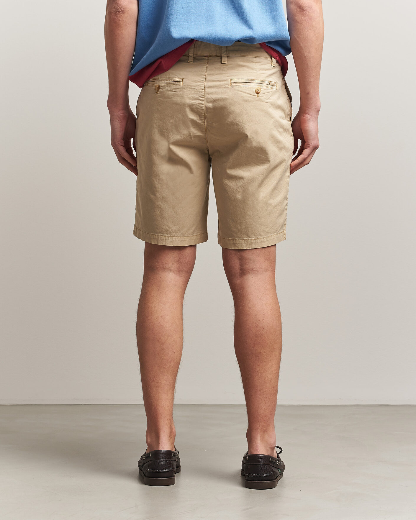 Heren | Korte broek | GANT | Regular Sunfaded Shorts Oat Beige