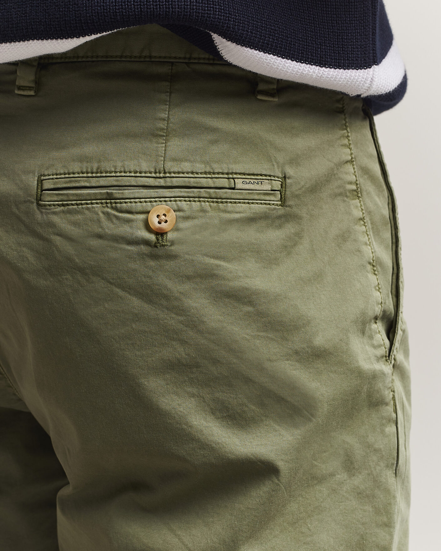 Heren | Korte broek | GANT | Regular Sunfaded Shorts Dry Herb Green