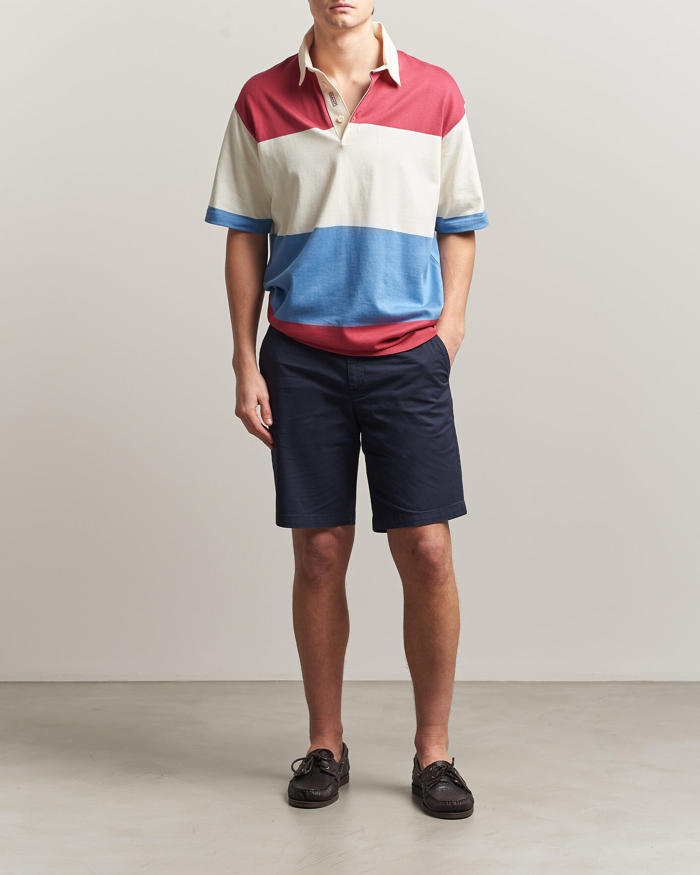 Homme | Shorts | GANT | Regular Sunfaded Shorts Evening Blue