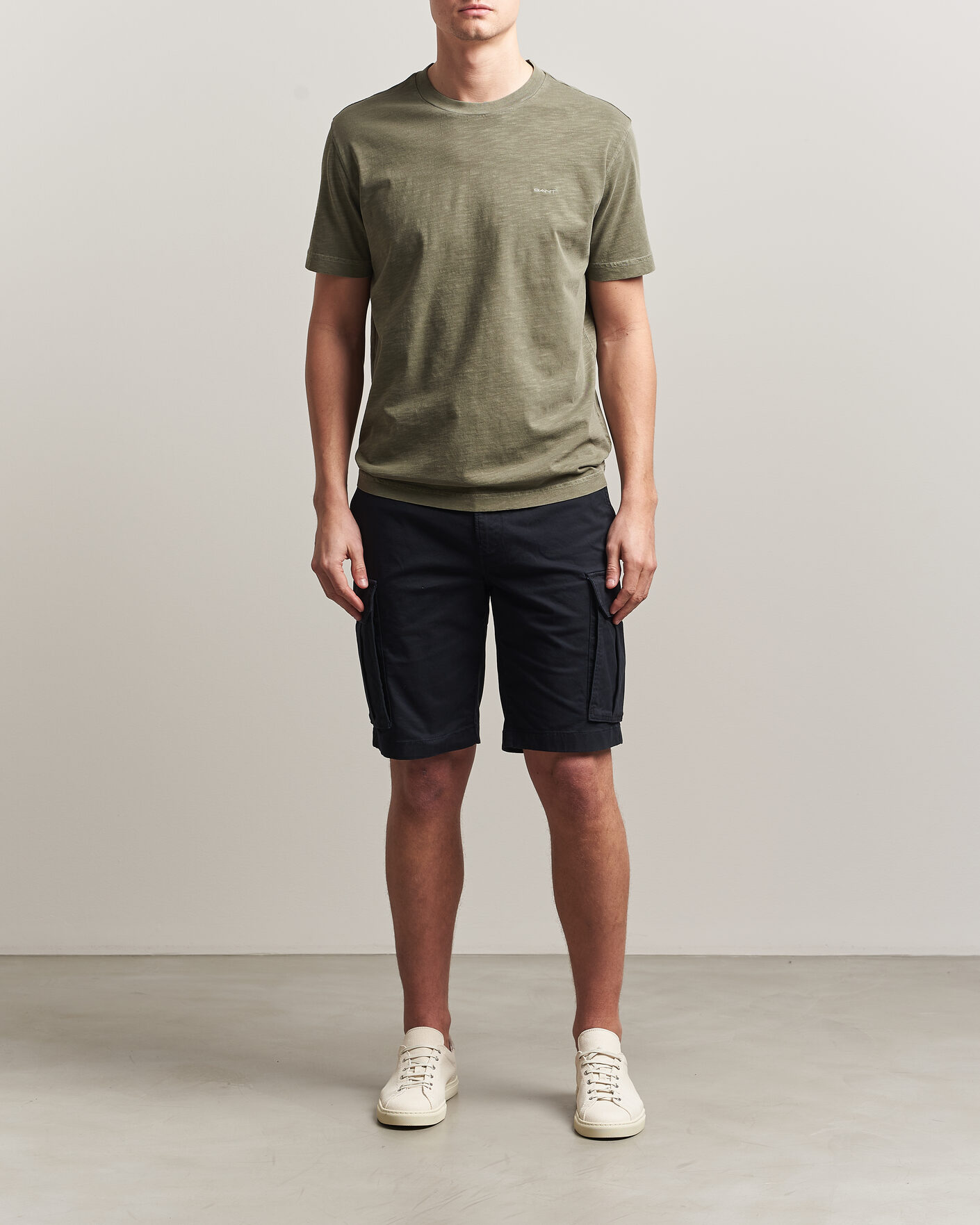 Heren | Korte broek | Gant | Regular Fit Classic Cargo Shorts Black