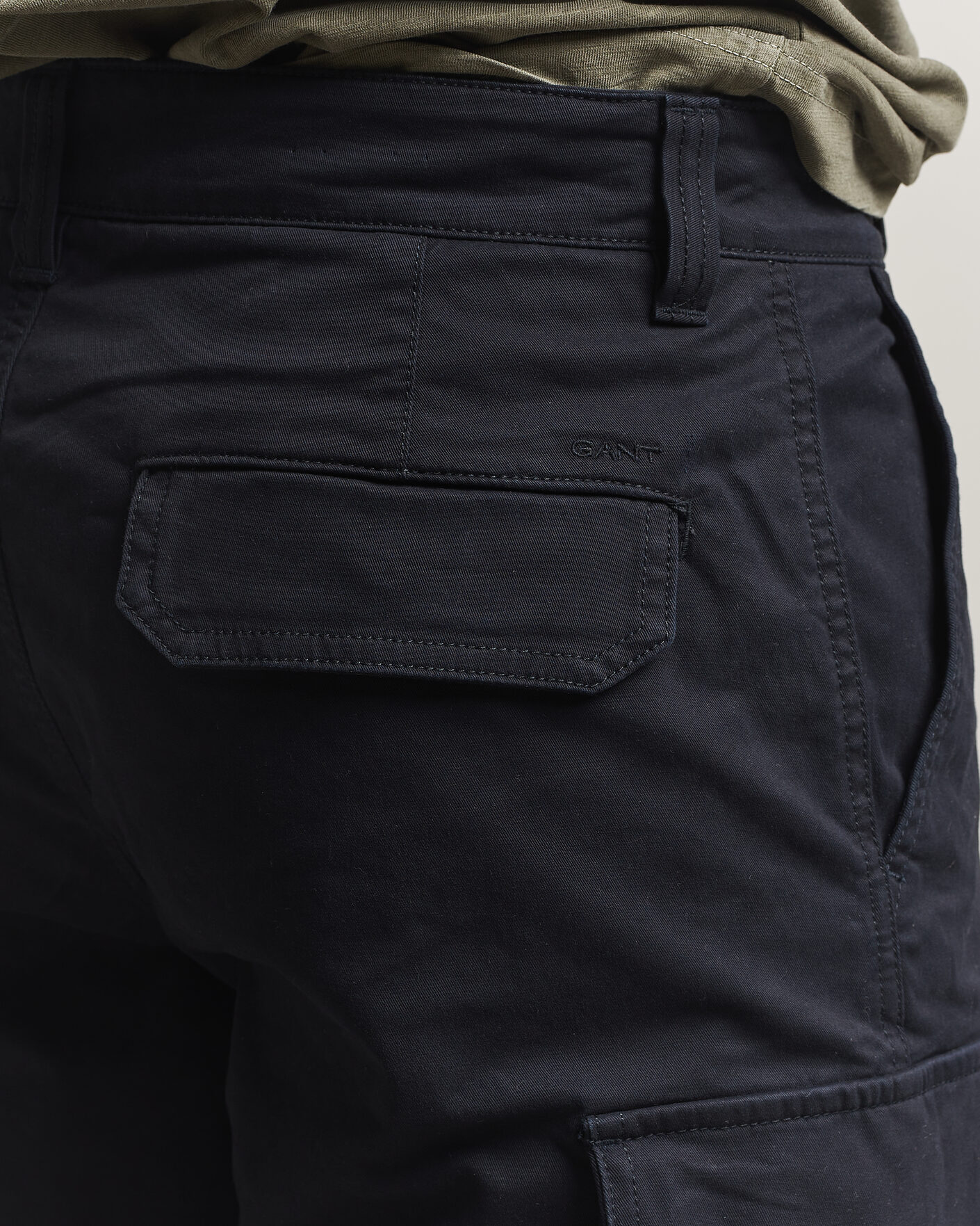 Heren | Korte broek | Gant | Regular Fit Classic Cargo Shorts Black