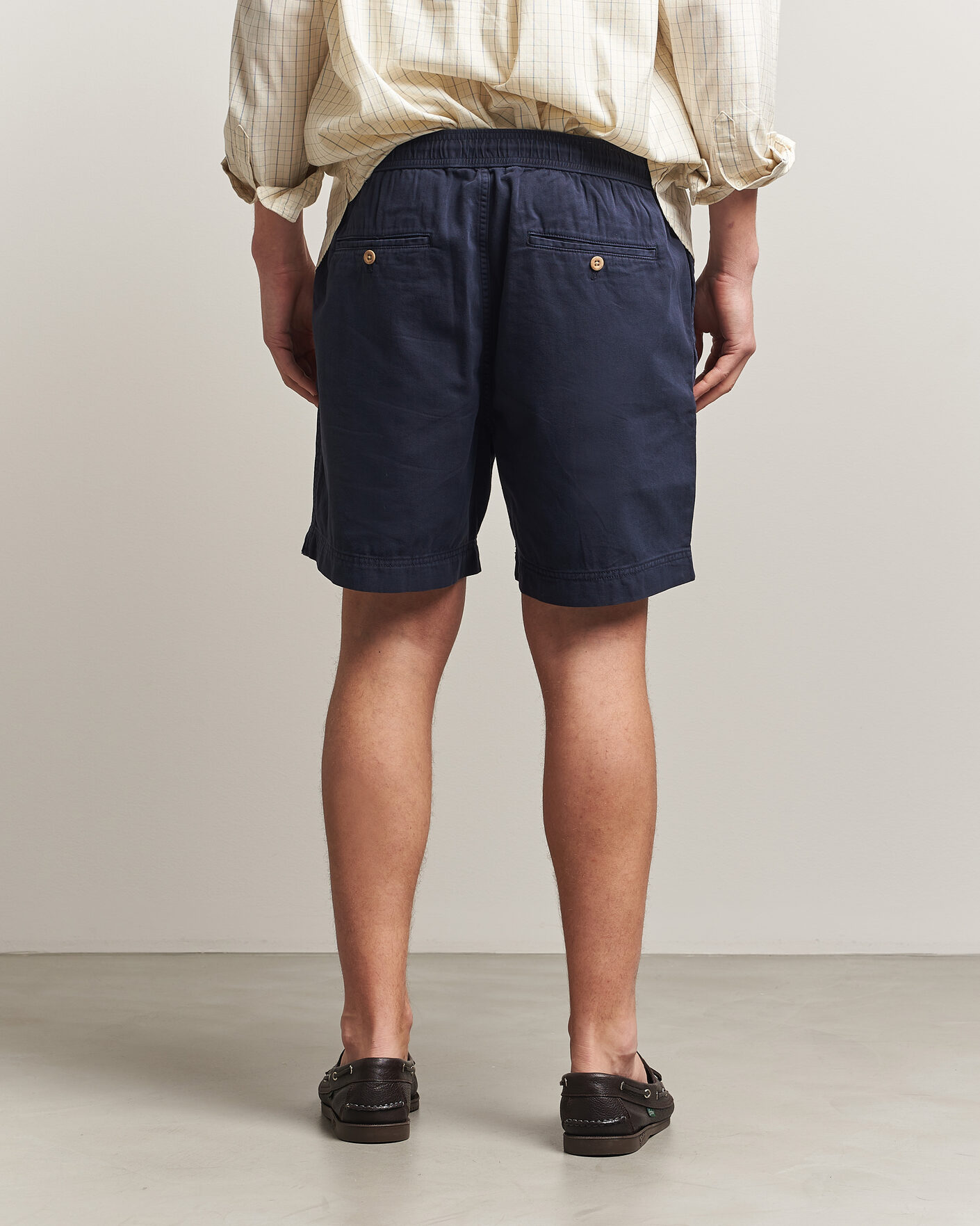 Homme | Shorts | Gant | Regular Fit Sunfaded Drawstring Evening Blue