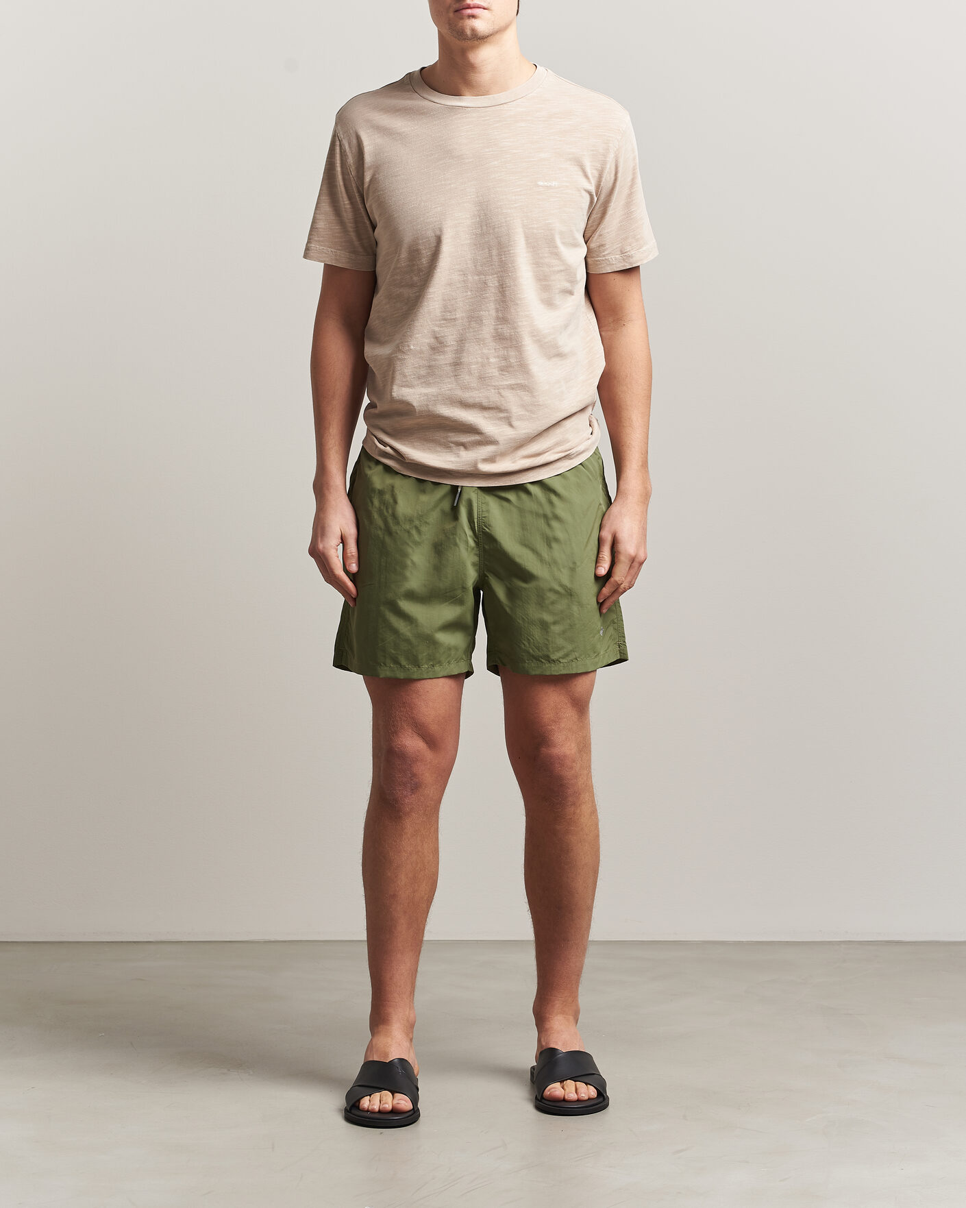 Heren | Zwembroek | Gant | Basic Swimshorts Dry Herb Green