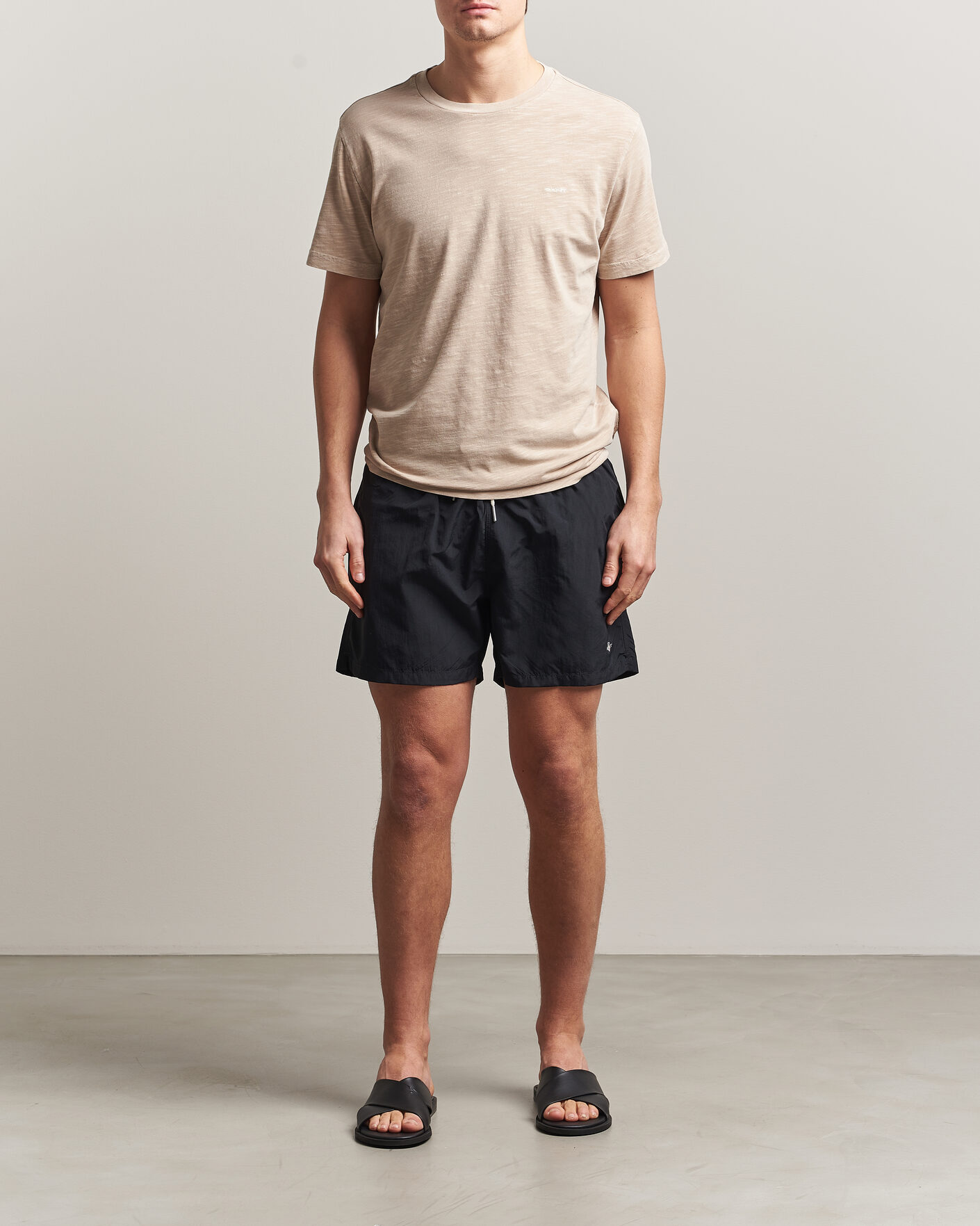 Homme | Maillots De Bain | Gant | Basic Swimshorts Black