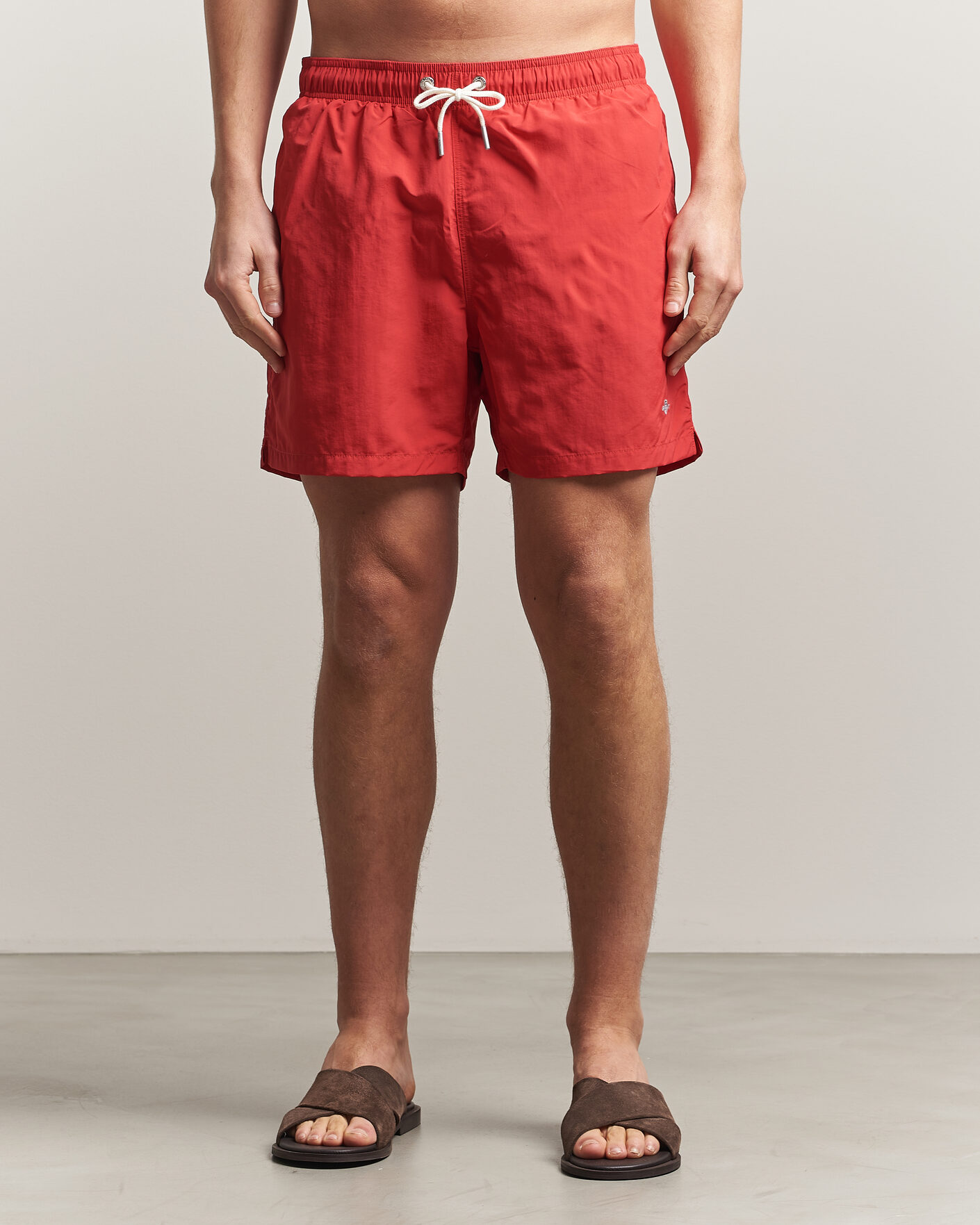 Heren | Zwembroek | Gant | Basic Swimshorts Rose Red