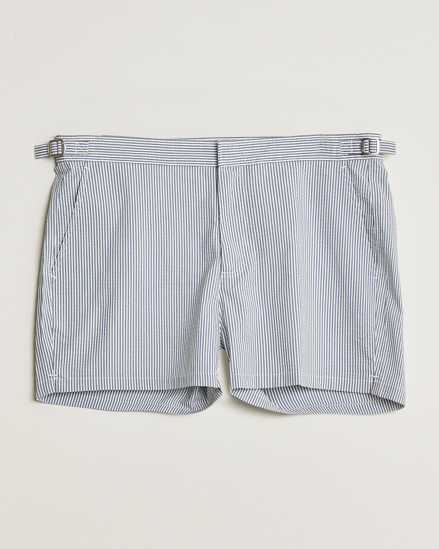 Heren | Zwembroek | GANT | Fitted Seersucker Swimshorts Vintage Blue