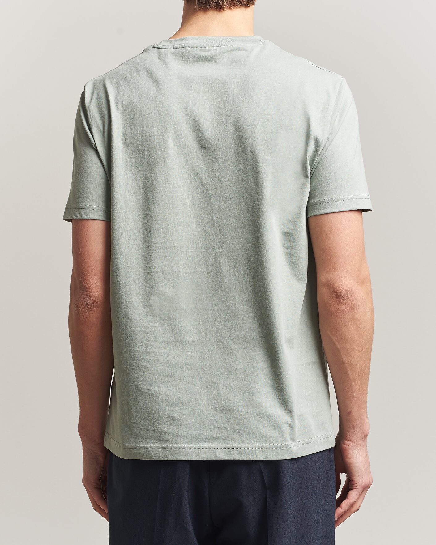 Homme | T-shirts | Gant | Scenery Graphic Crew Neck T-Shirt Ceramic Grey