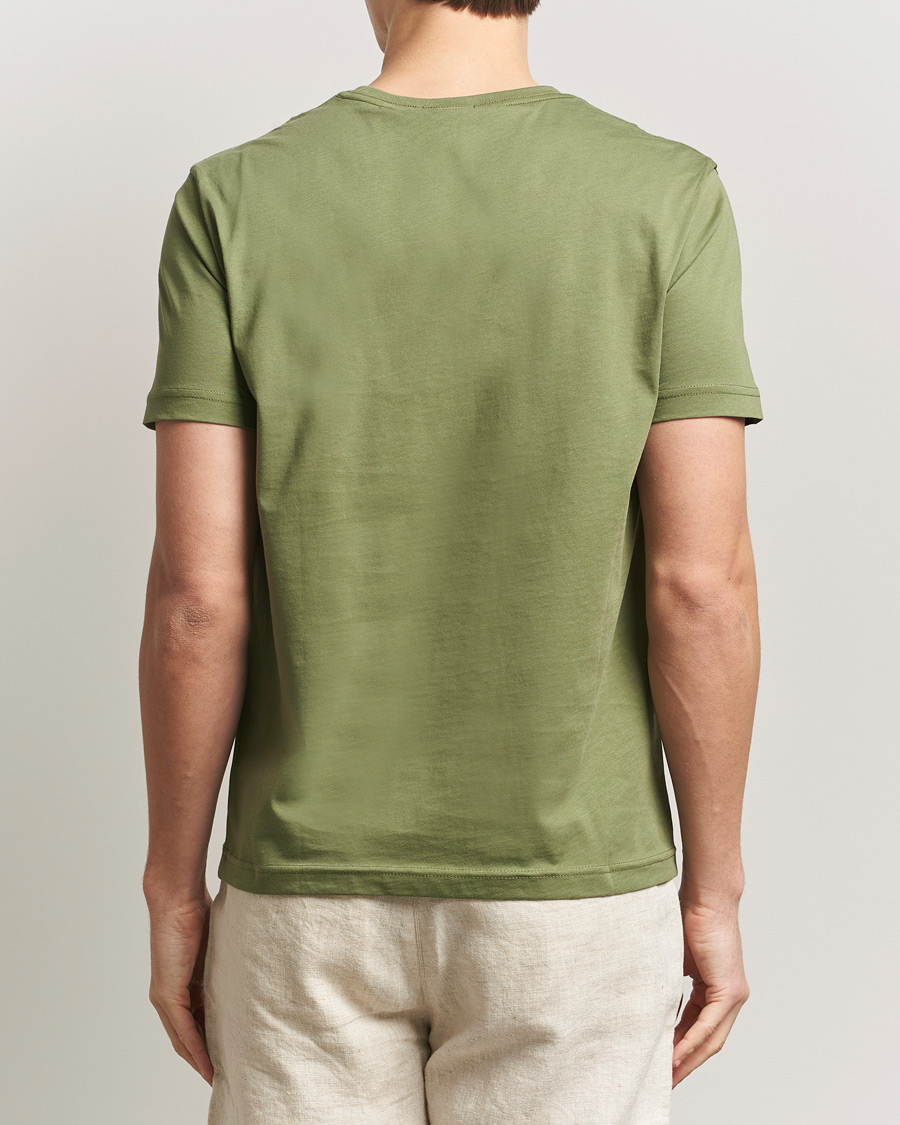 Heren | T-shirts | Gant | The Original T-Shirt Dry Herb Green