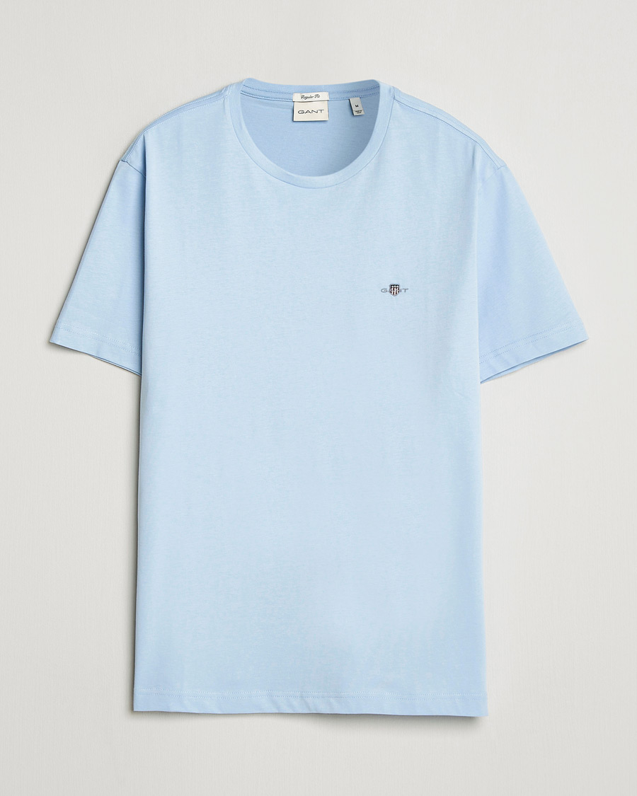 Heren | T-shirts | GANT | The Original T-Shirt Fresh Blue