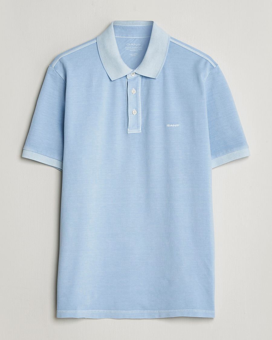 Homme | Polos | Gant | Sunfaded Polo Fresh Blue
