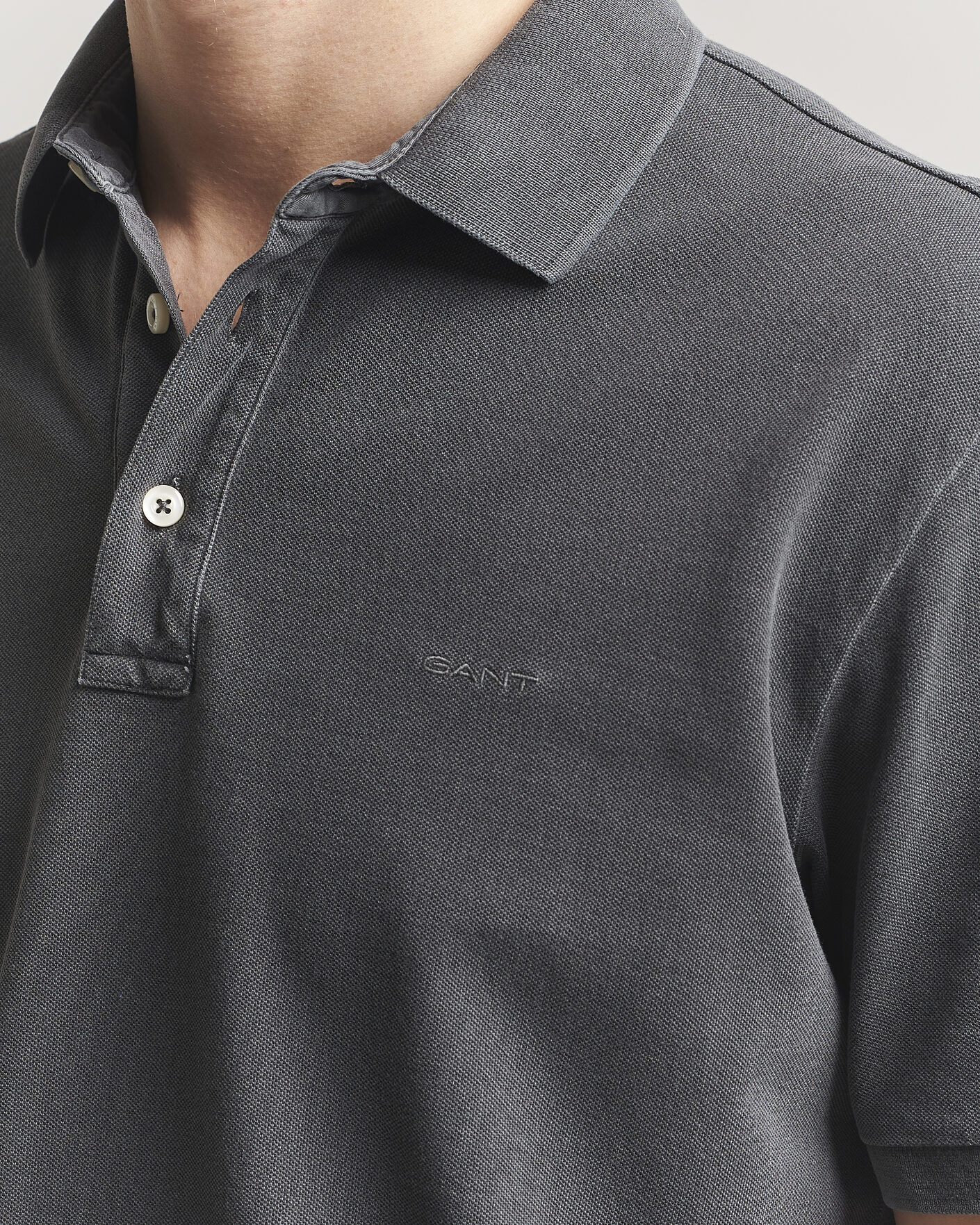 Homme | Polos | GANT | Sunfaded Polo Black