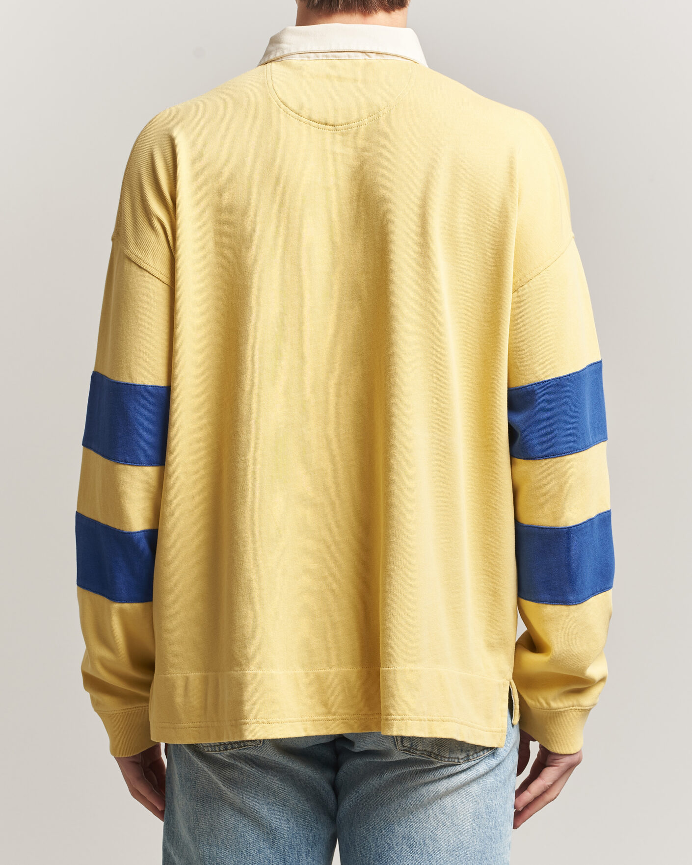 Heren | Truien | GANT | Heavy Rugger Light Mustard Yellow